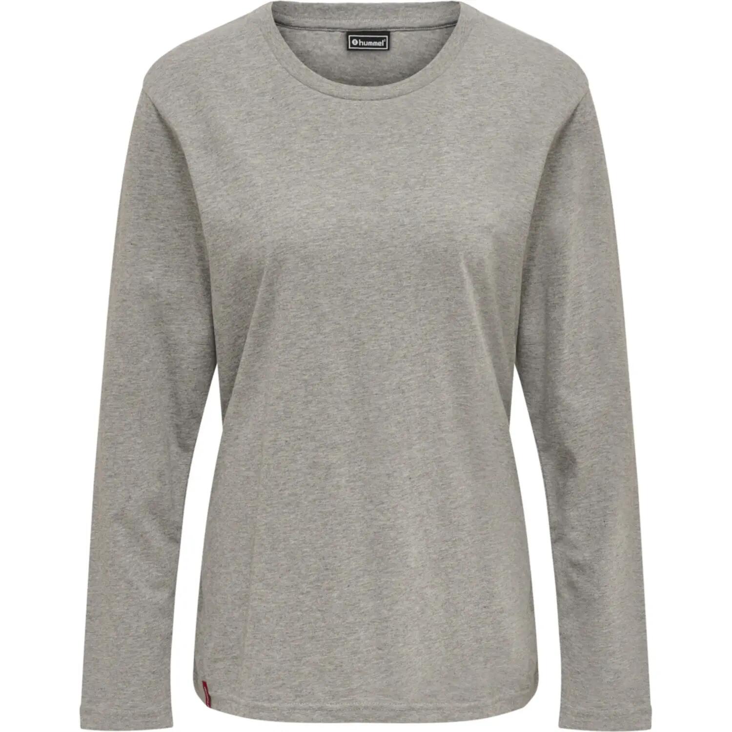 Maglietta donna a maniche lunghe Hummel Red Basic 11/12