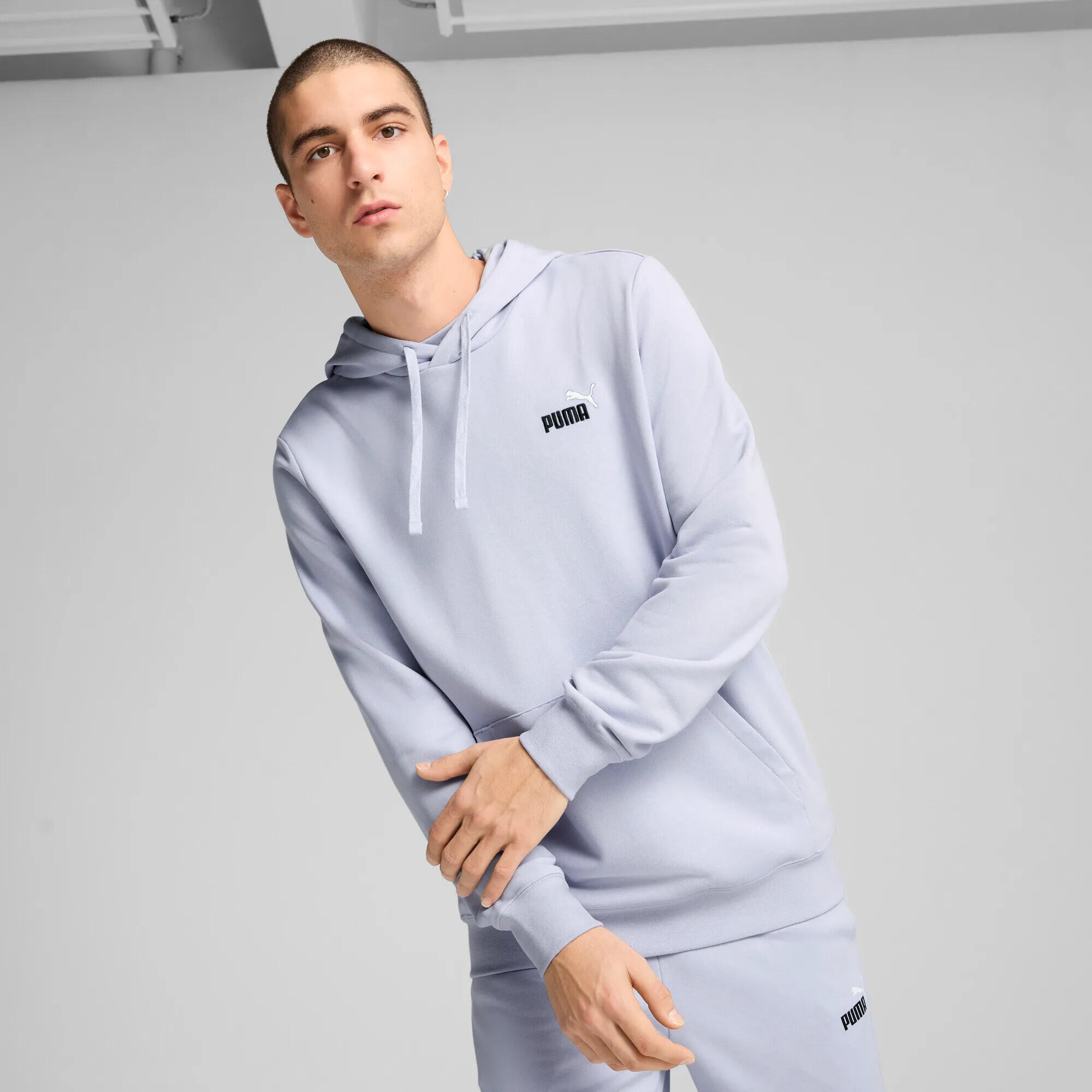 Manga Para Aumentar Transpiração Homem Essentials Small No. 1 Logo Hoodie PUMA 9/11