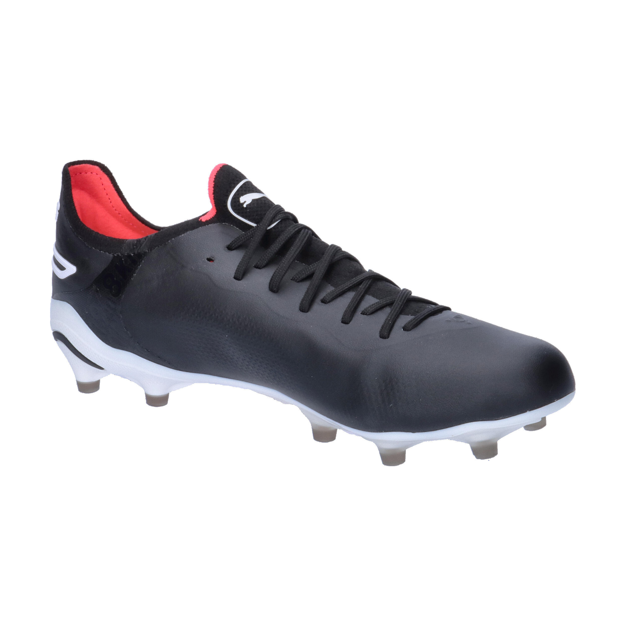 Buty piłkarskie KING ULTIMATE FG/AG PUMA Black White Fire Orchid Red 8/15