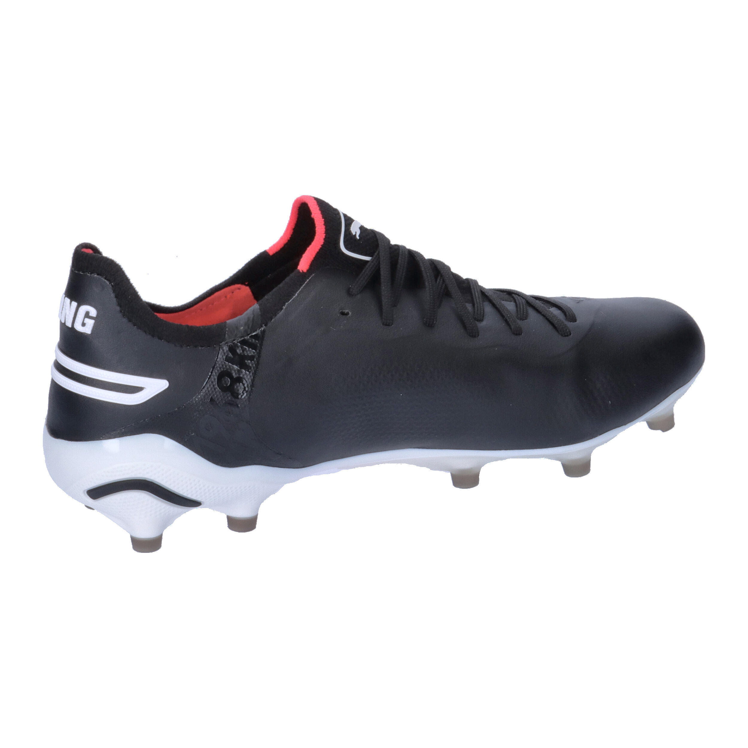 Buty piłkarskie KING ULTIMATE FG/AG PUMA Black White Fire Orchid Red 15/15