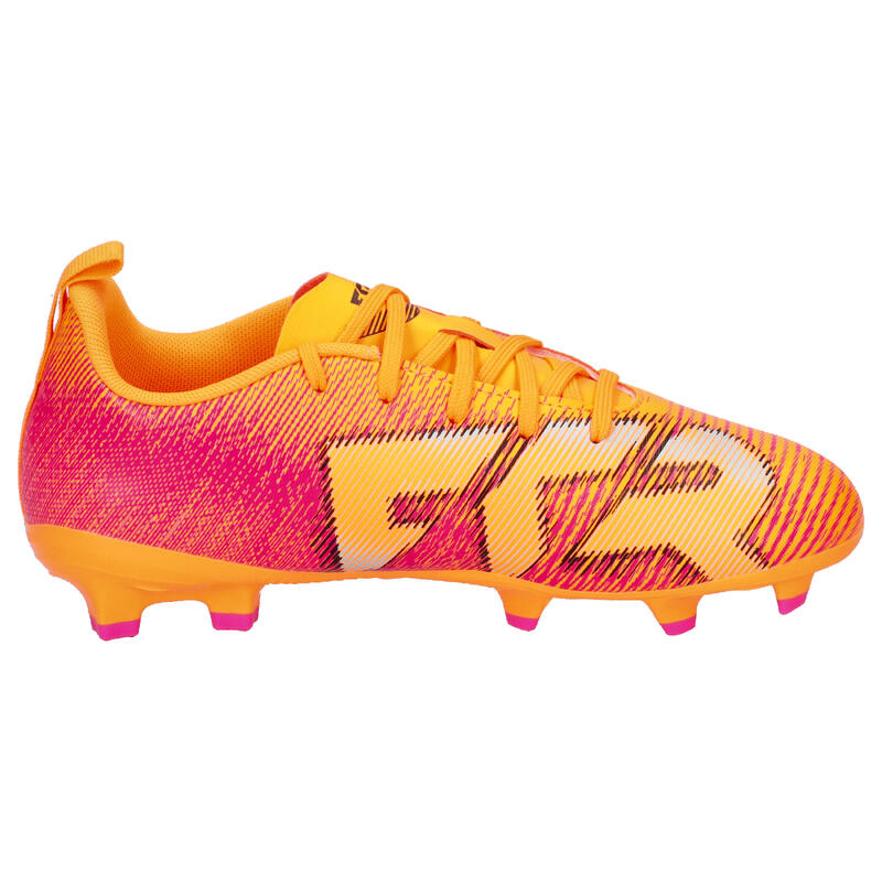 Ghete fotbal copii teren tare și artificial Future 8 Play Fg/Ag alb PUMA