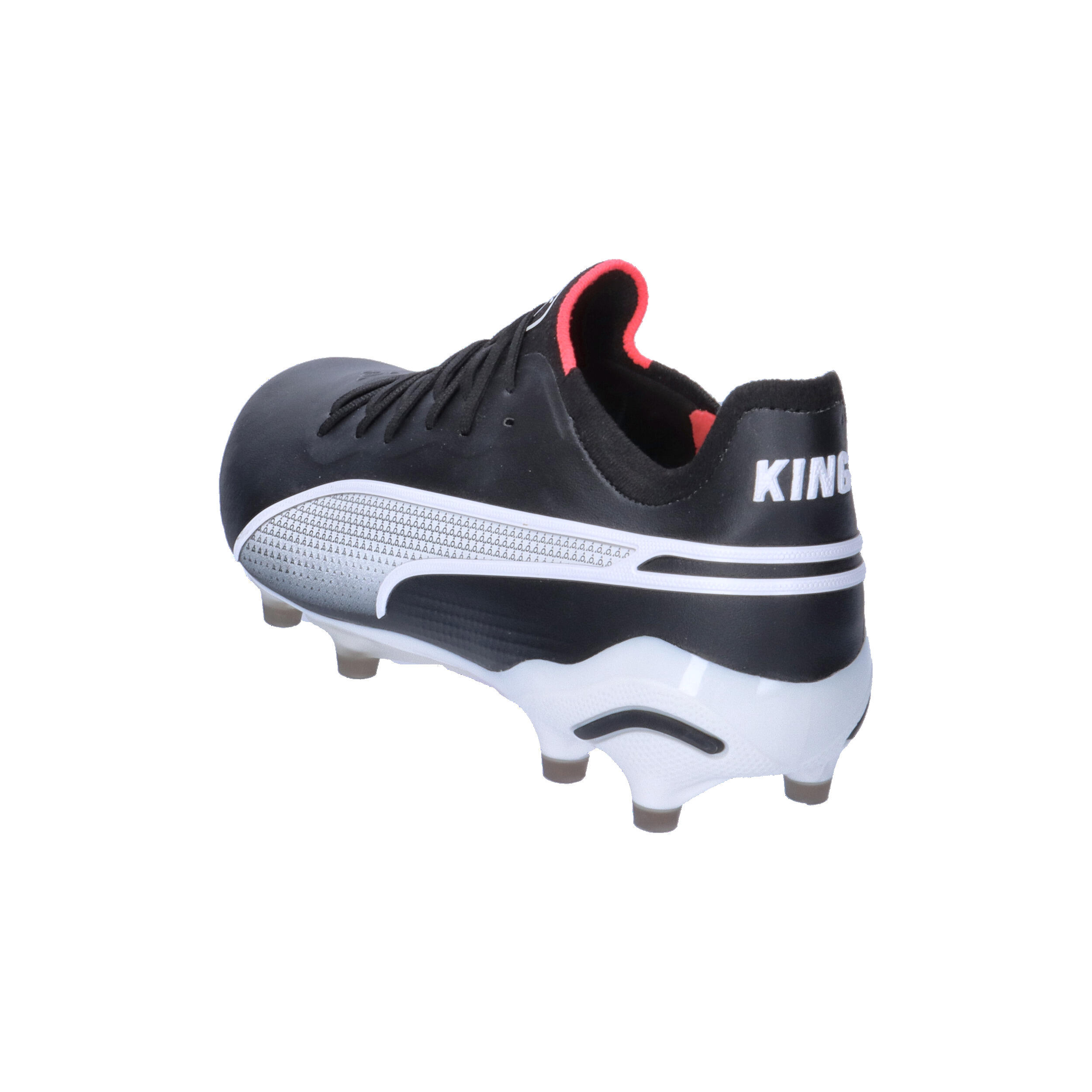 Buty piłkarskie KING ULTIMATE FG/AG PUMA Black White Fire Orchid Red 12/15