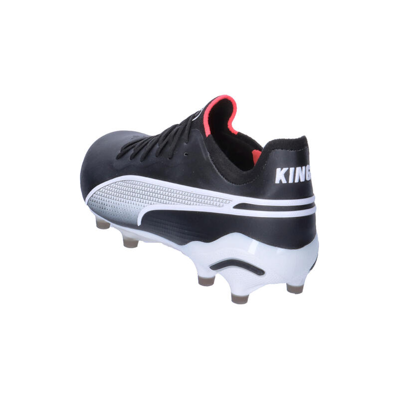 Ghete de fotbal unisex Puma King Ultimate FG AG, Negru