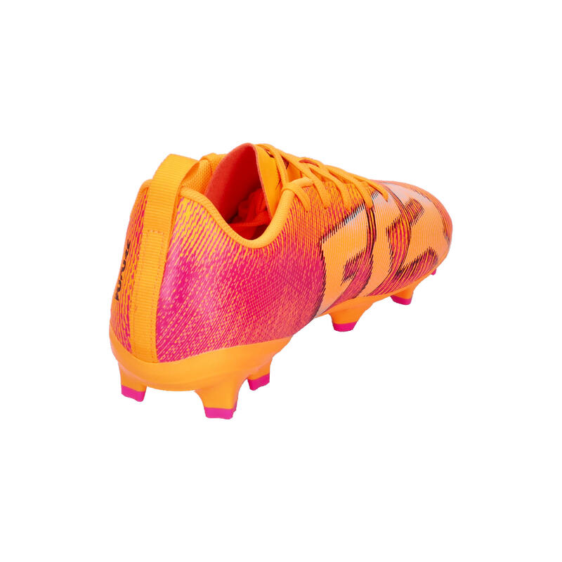 Ghete fotbal copii teren tare și artificial Future 8 Play Fg/Ag alb PUMA