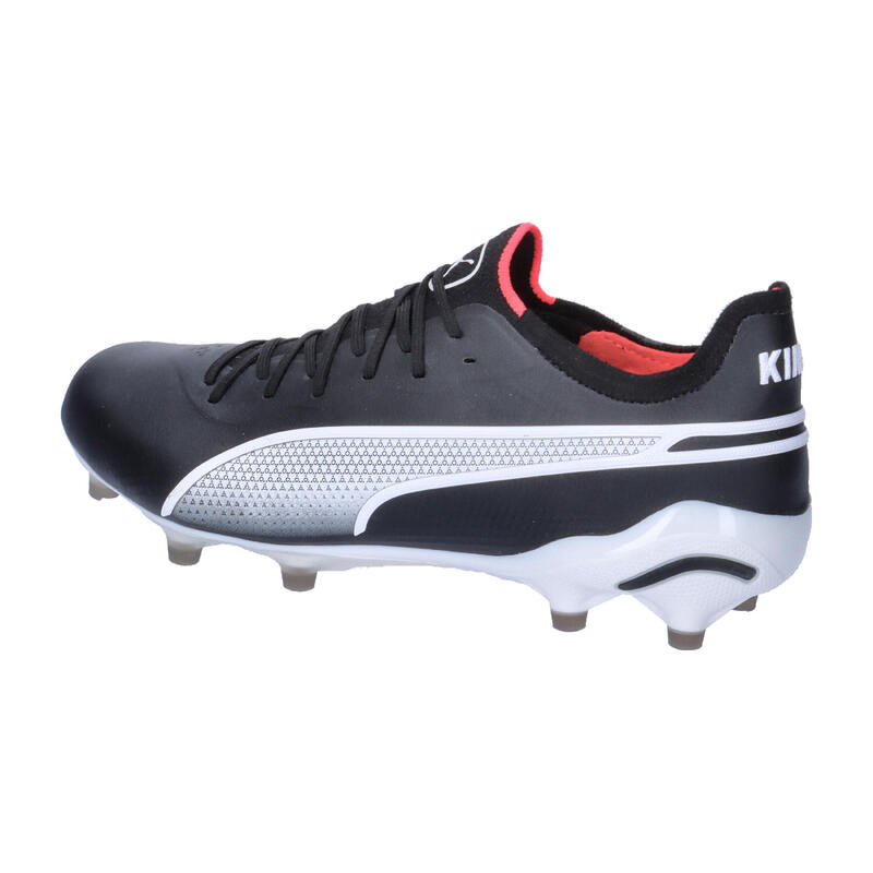 Ghete de fotbal unisex Puma King Ultimate FG AG, Negru