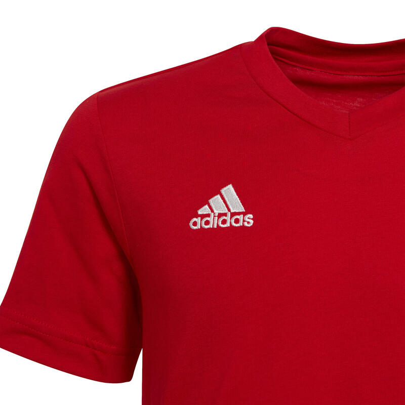Tricou Fitness ADIDAS Entrada Alb Copii
