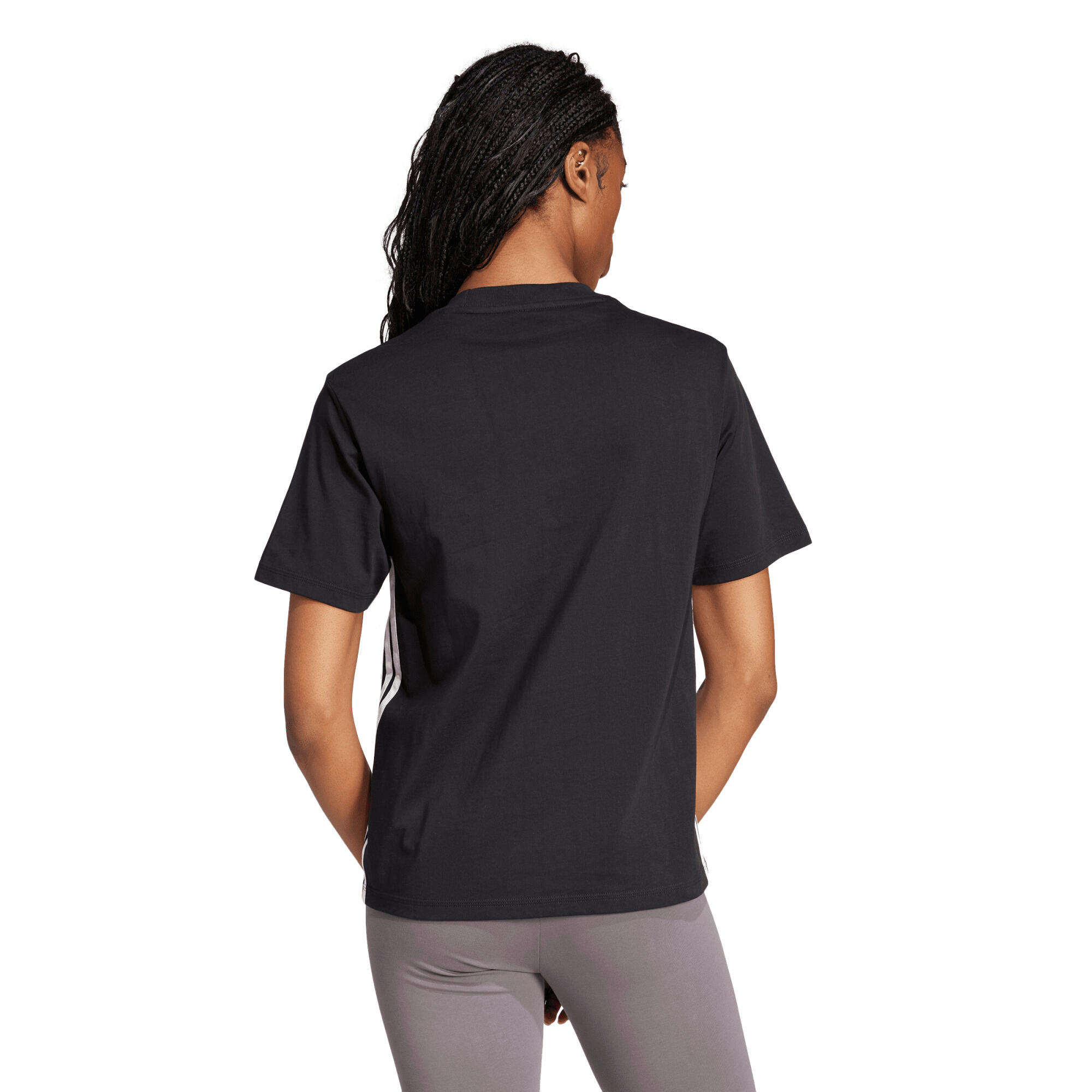 Essentials 3-Streifen Cotton T-Shirt 8/9