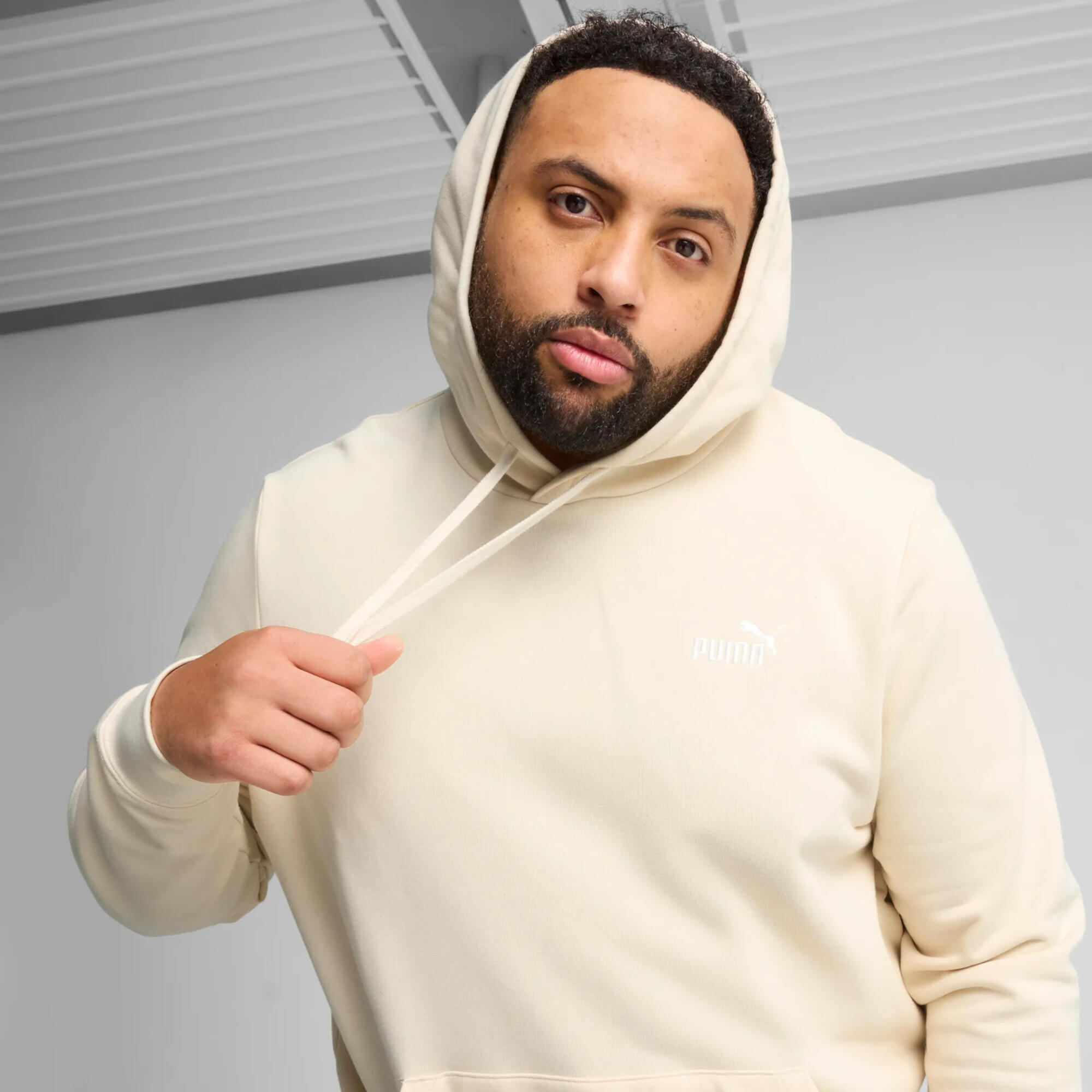 Essentials Small No. 1 Logo Hoodie para homem PUMA No Dye Color Mix 10/10