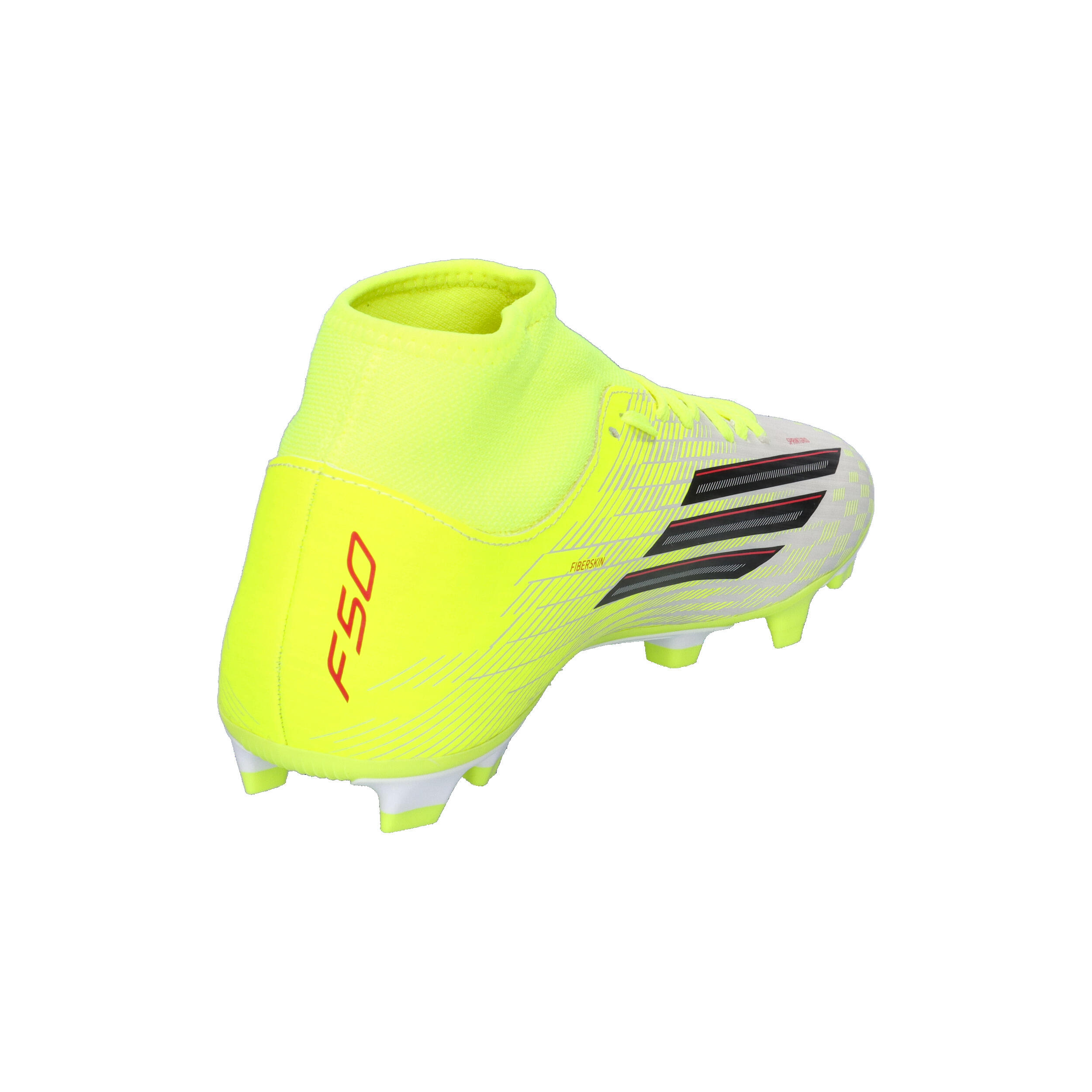 Adidas Herren F50 Club MID FG/MG Fußballschuh JR 9053 gelb/schwarz/Rot 13/14