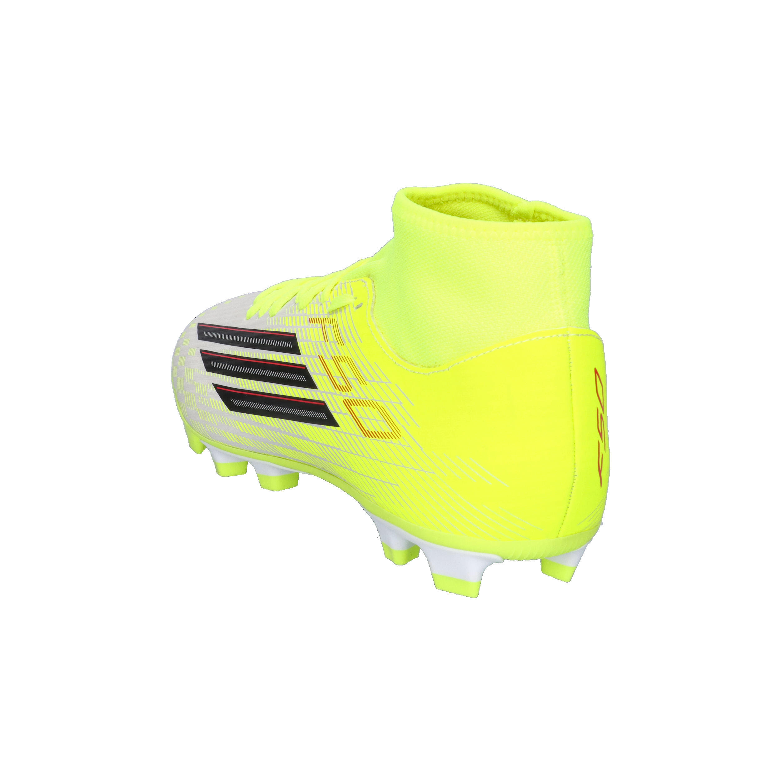 Adidas Herren F50 Club MID FG/MG Fußballschuh JR 9053 gelb/schwarz/Rot 11/14