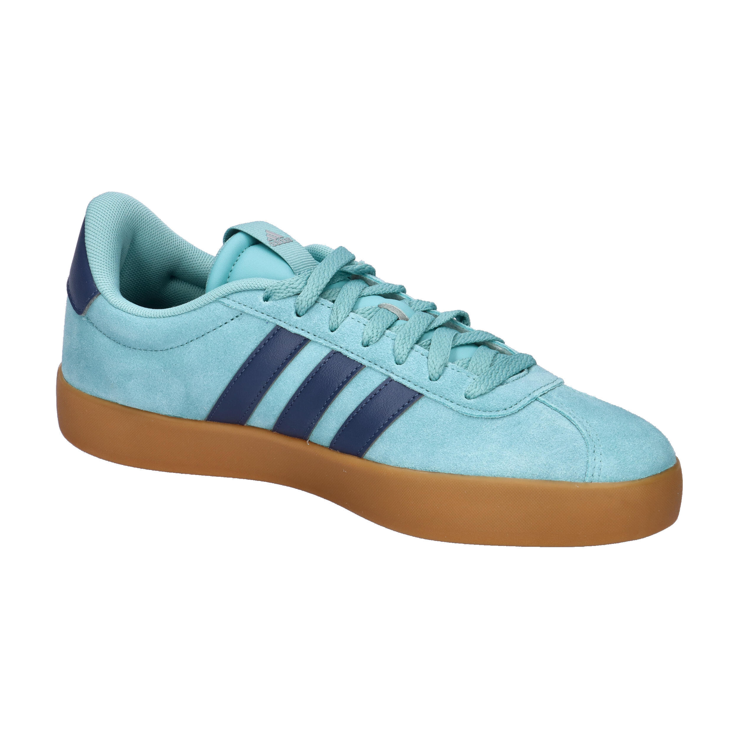 adidas VL COURT 3.0 Herren Sneaker Schuhe Leder ID6275 Türkis 8/15