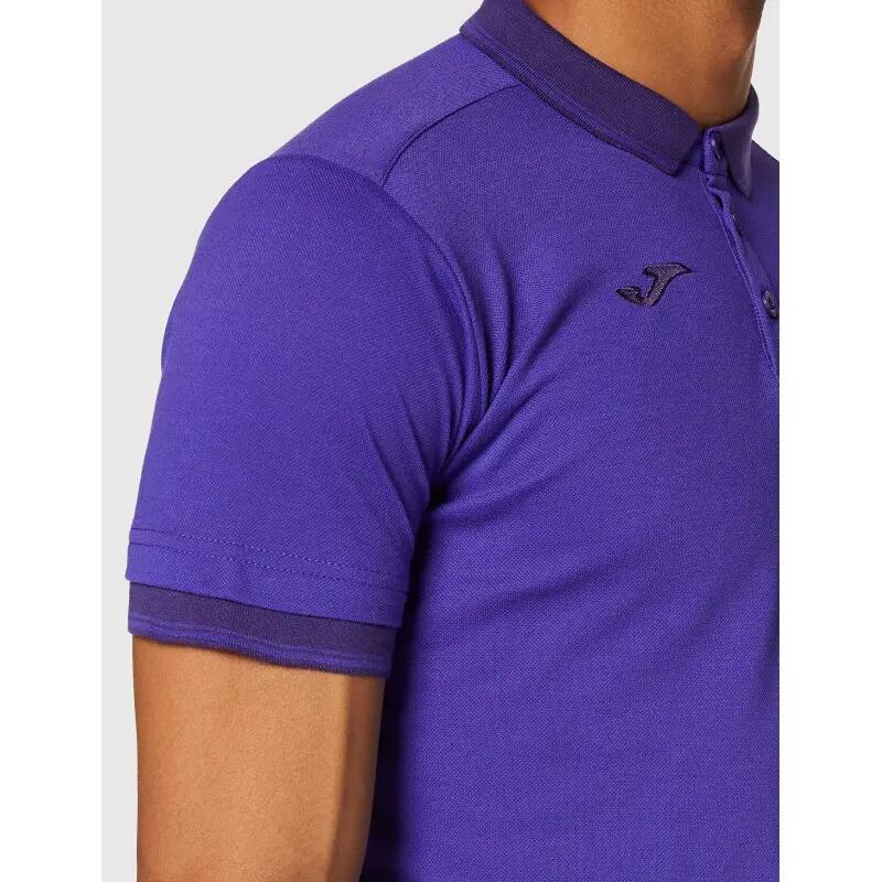 Polo Manga Corta Niños Joma Bali II Morado 5/5
