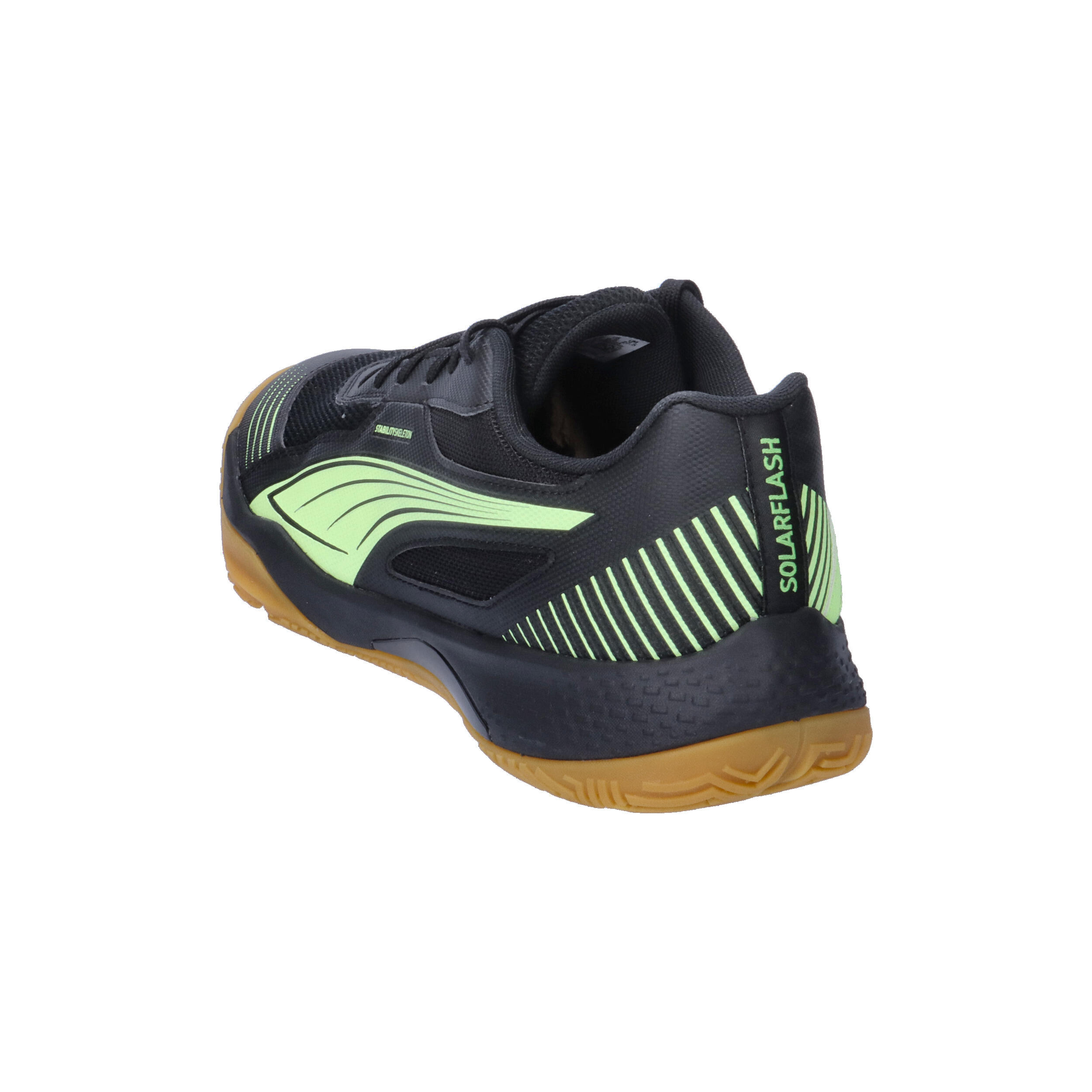 Solarflash III zaalschoenen PUMA Black Fizzy Apple Yellow 11/14