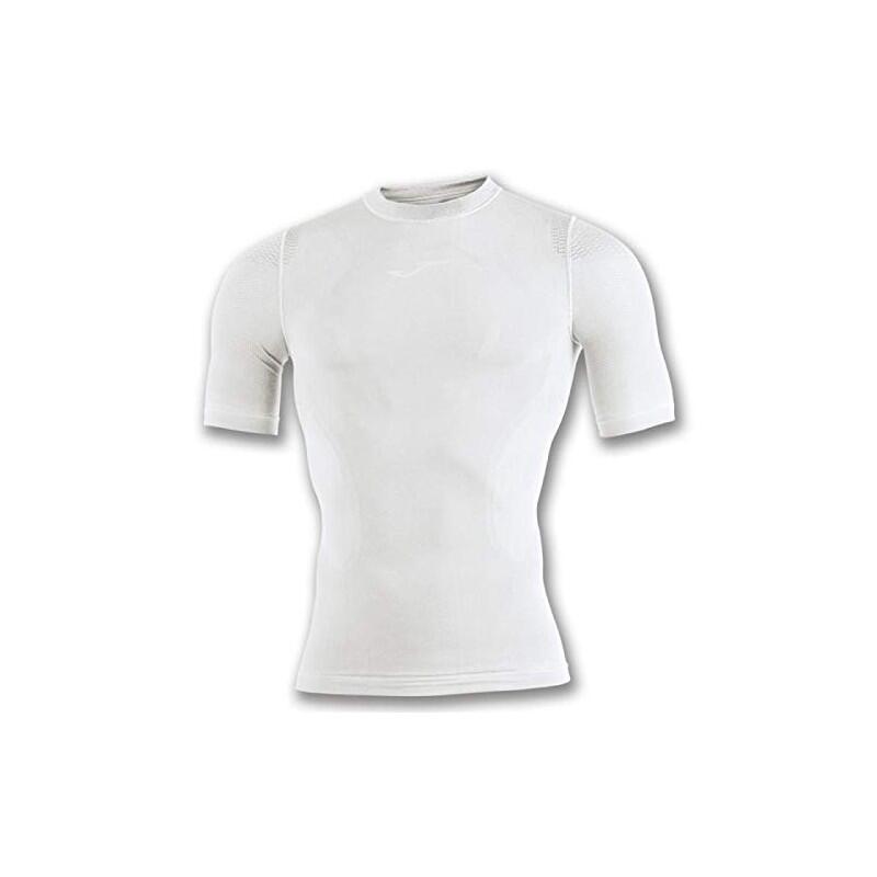 Camiseta Manga Corta Fútbol Hombre Joma Brama Emotion II Blanco 2/4