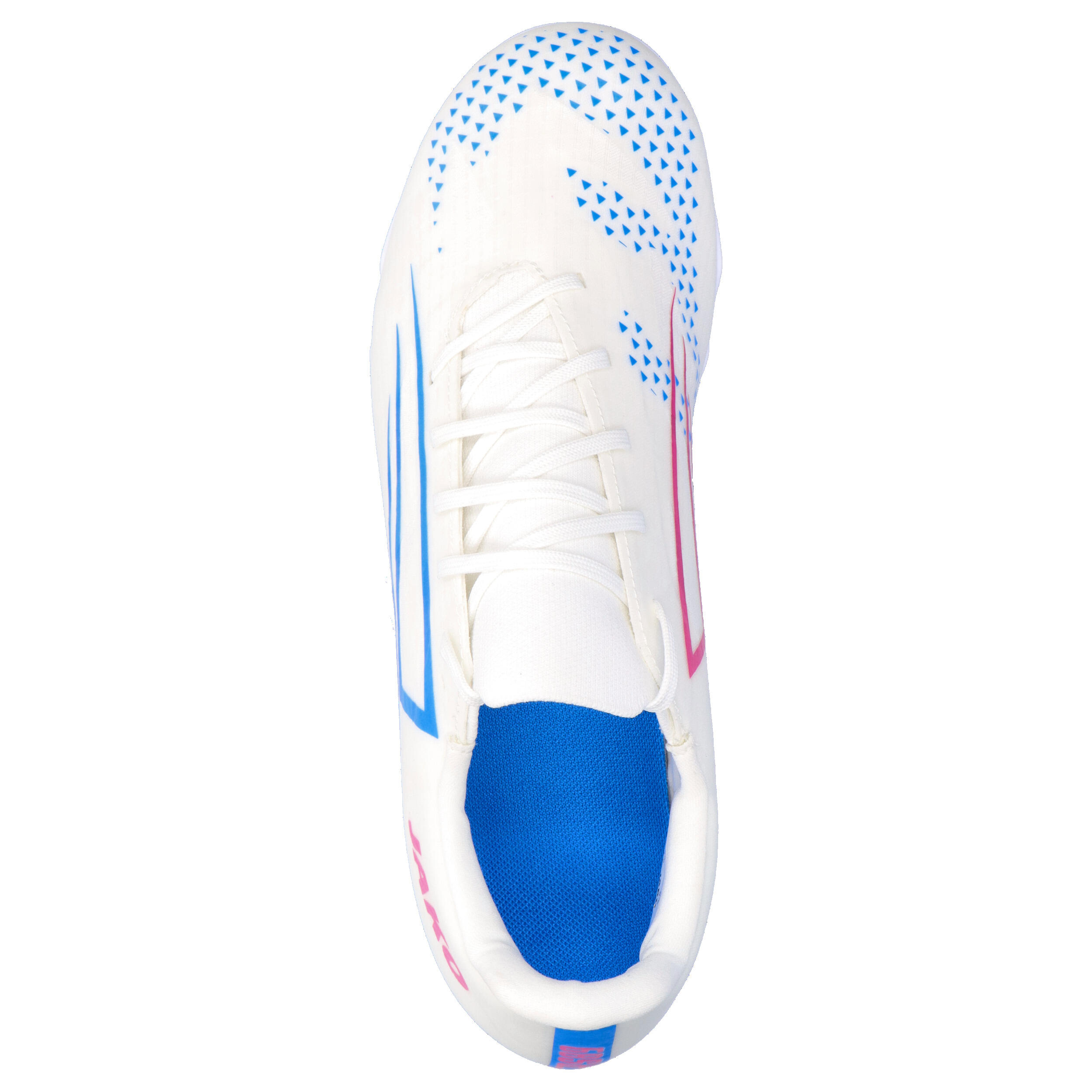 scarpe - calcio - adulti - leggere, aderenti, RS89 - bianco/blu 5/15