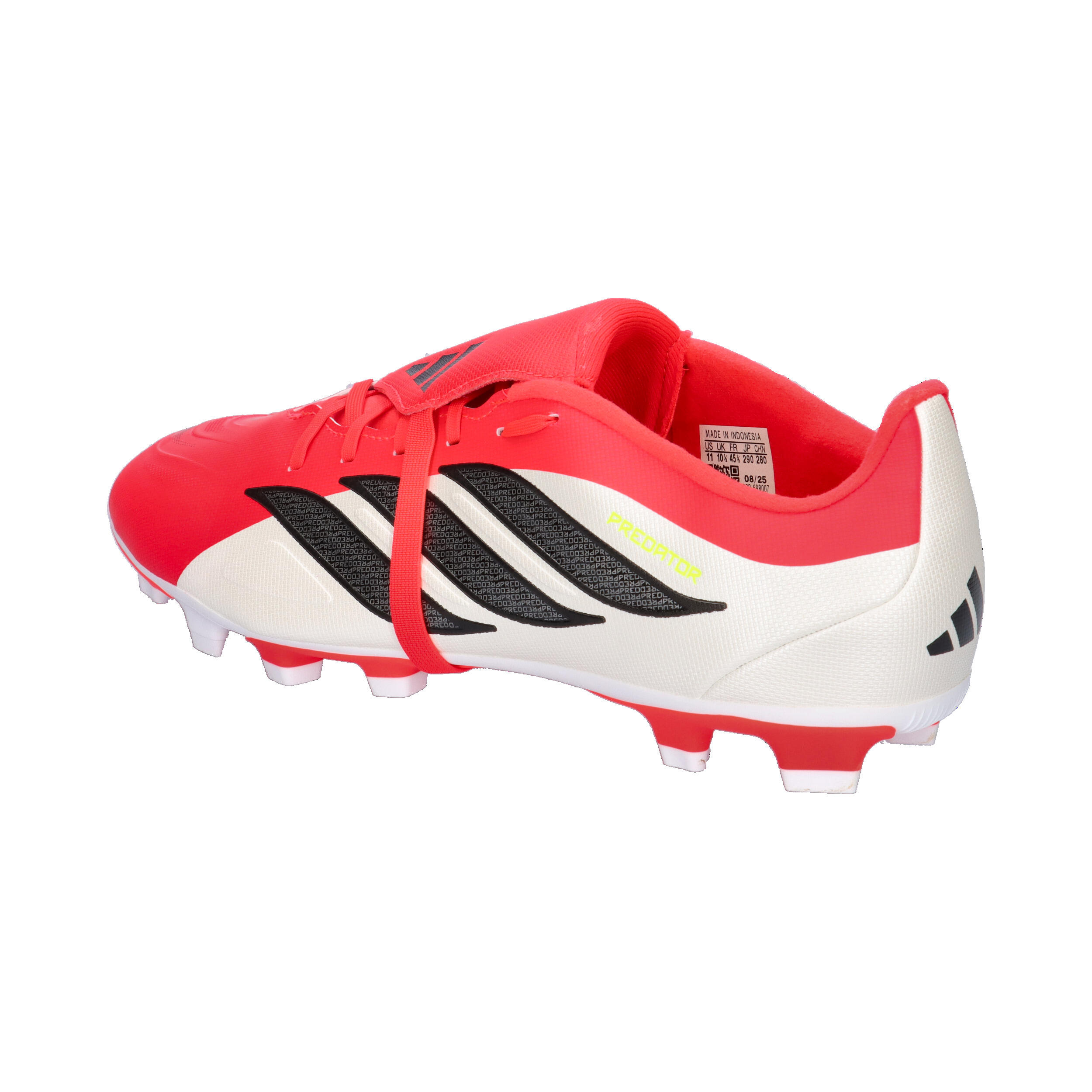 PREDATOR CLUB Fold-Over Tongue Firm Ground/Multi Ground Voetbalschoenen 10/14