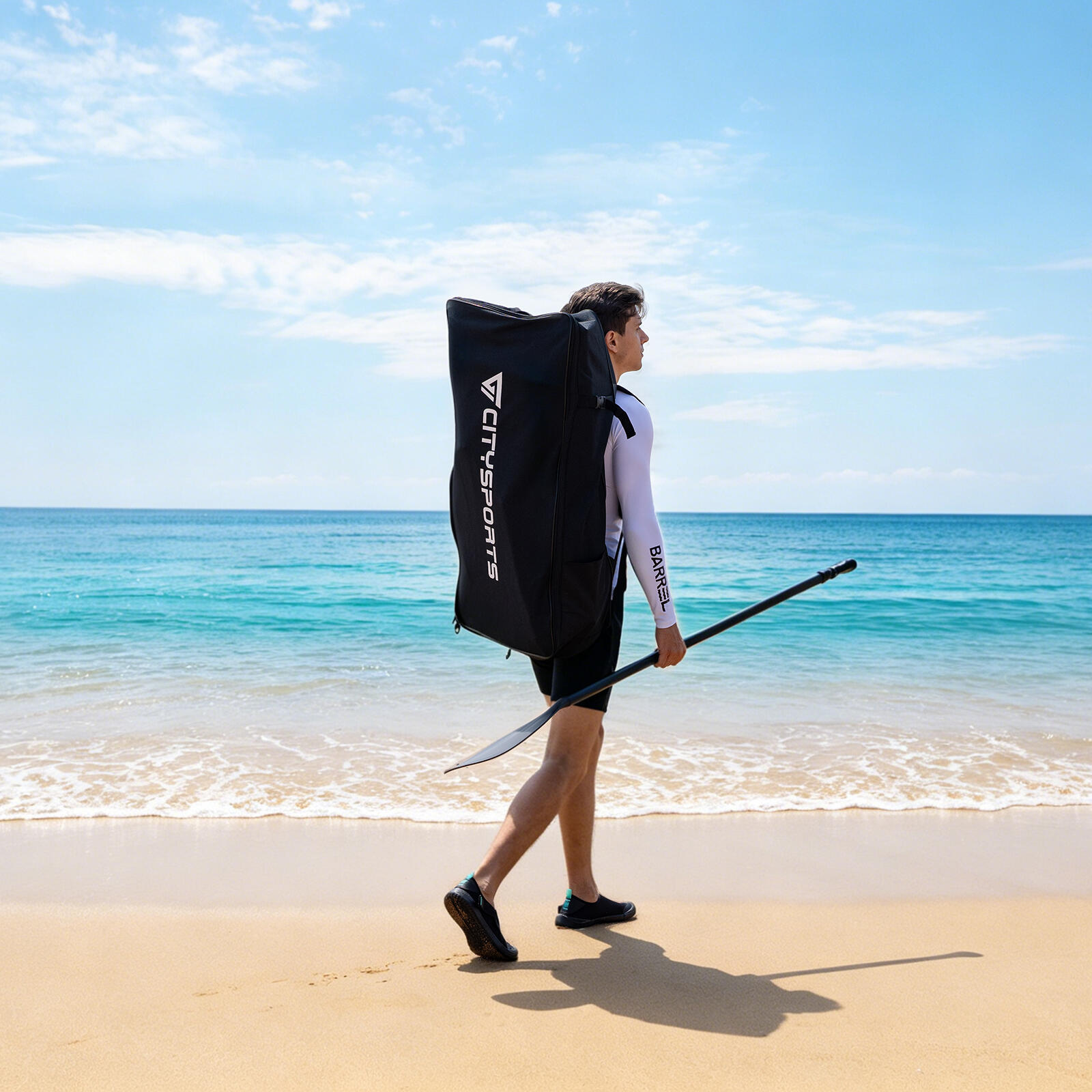 SUP Board, Set di paddleboard gonfiabili, tavola da stand up paddle 7/8