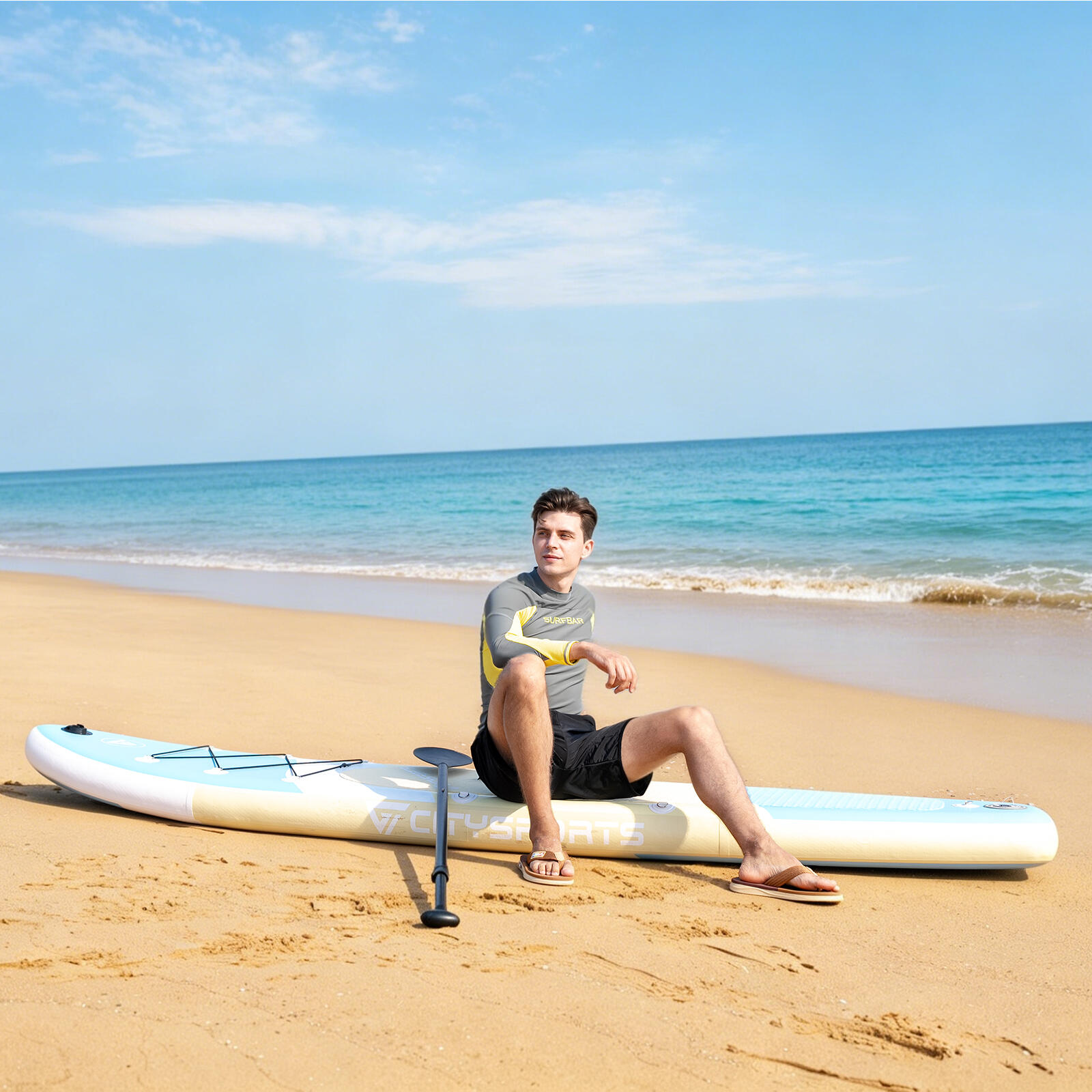 SUP Board, Set di paddleboard gonfiabili, tavola da stand up paddle 6/8