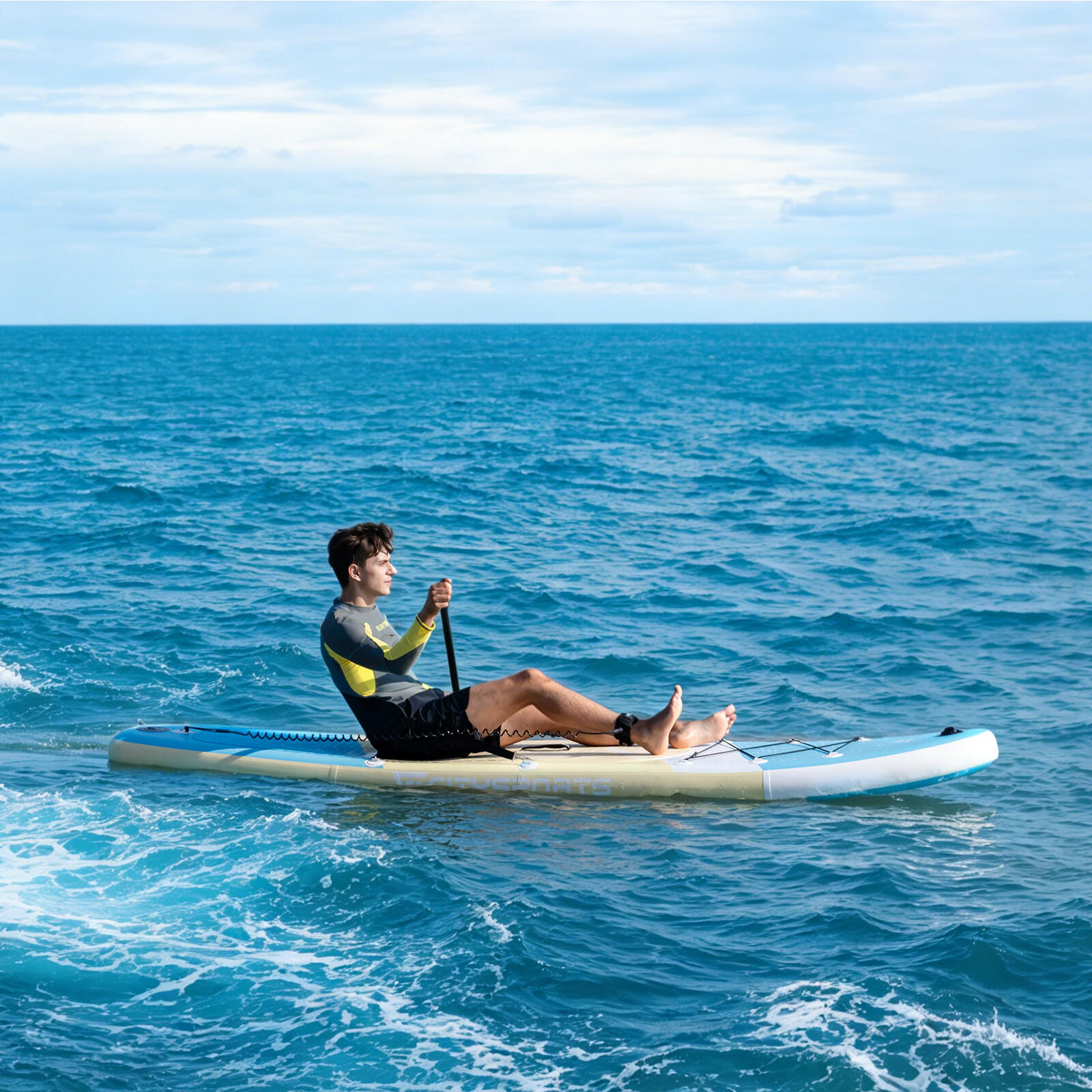 SUP Board, Set di paddleboard gonfiabili, tavola da stand up paddle 3/8