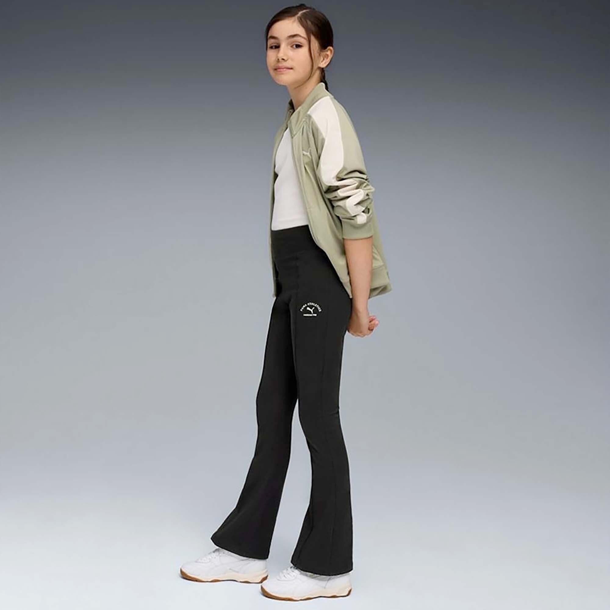 Puma Mädchen Leggings CLASS High-Waist Flared G 688752 4/9