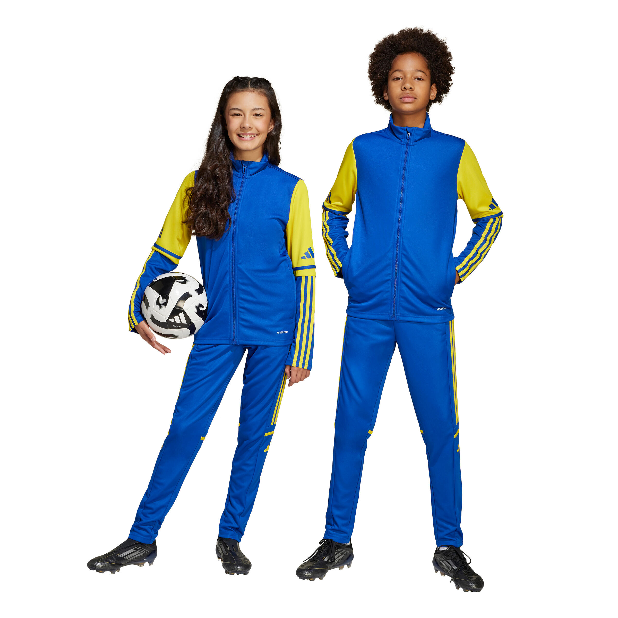 Calças de treino para crianças adidas Squadra25 2/9
