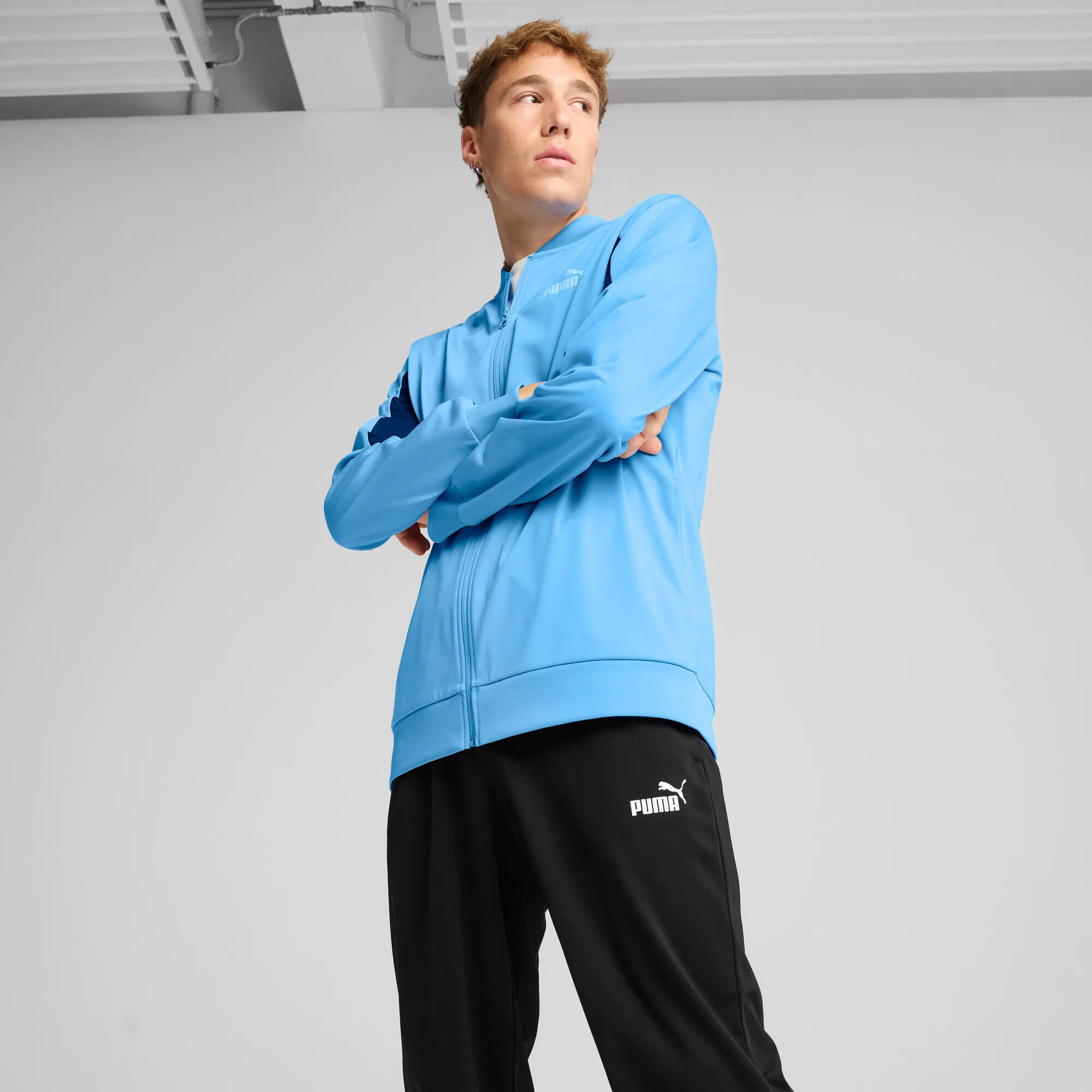 Poly Baseballanzug Herren PUMA Team Light Blue 11/13