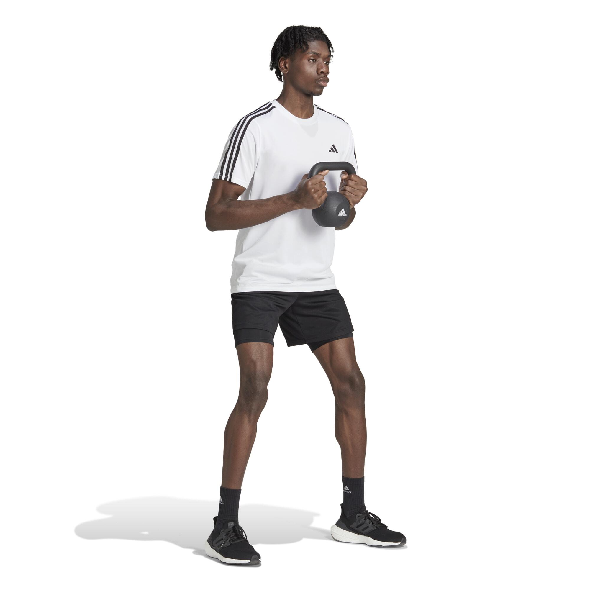 Train Essentials 3-Stripes Training T-shirt 8/10