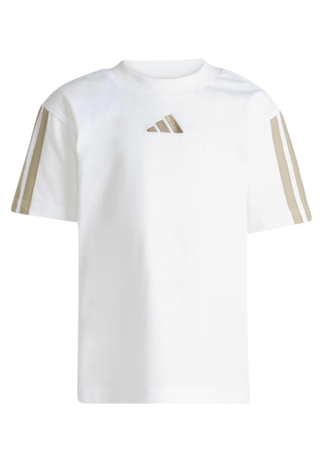 Conjunto Adidas Essentials blanco y negro KC6149 unisex para niños 2/13