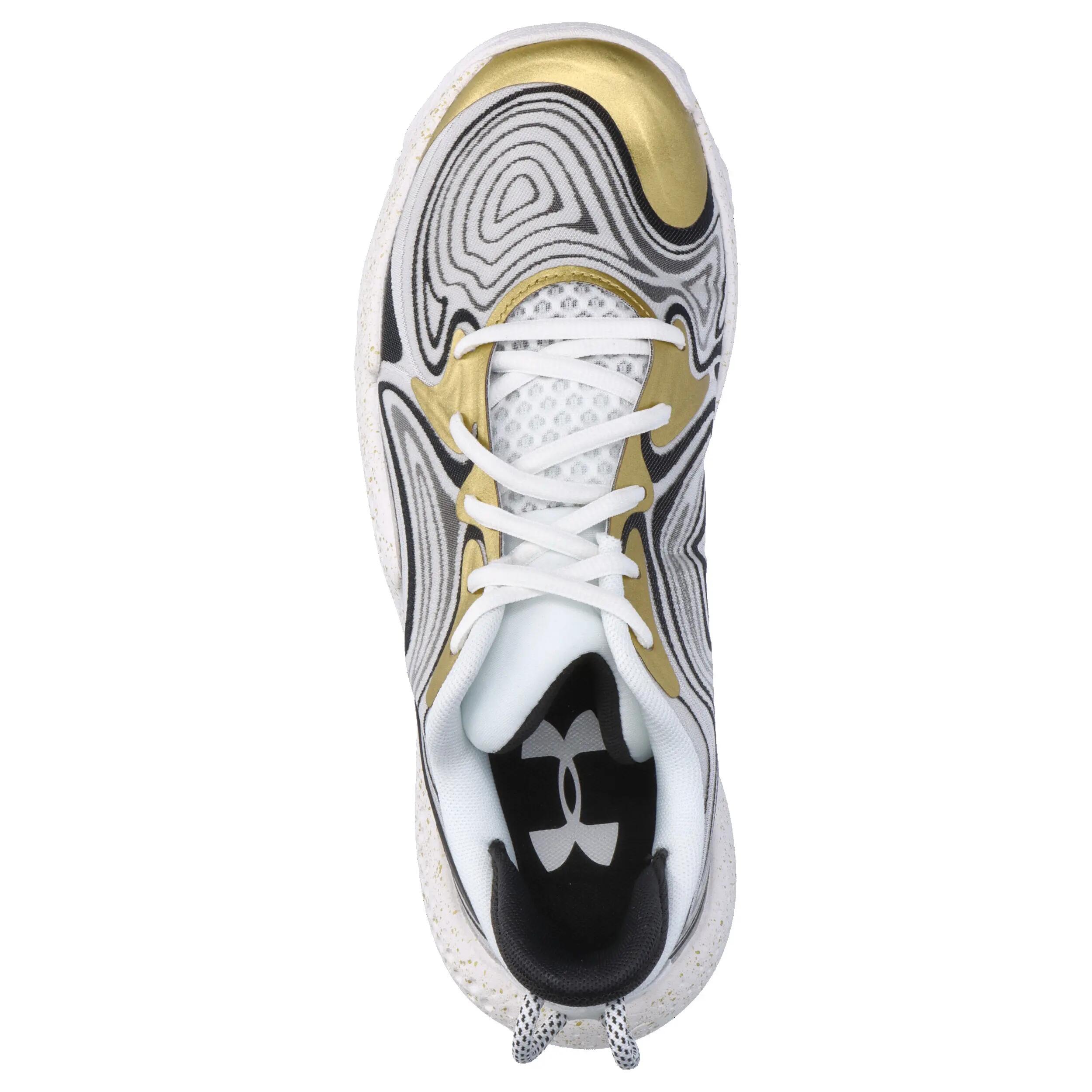 Chaussures de basketball Under Armour Spawn 6 Blanche 5/15