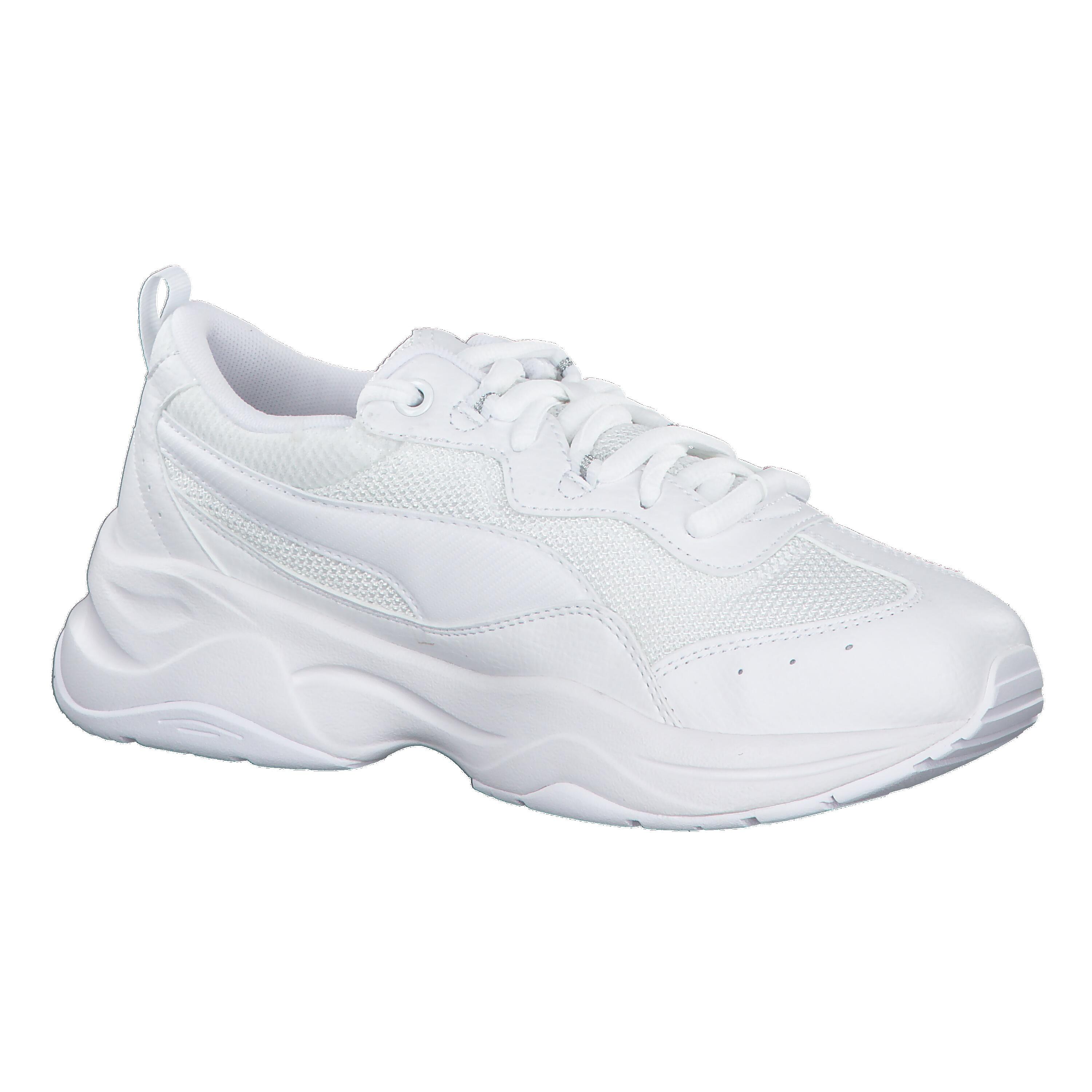 Cilia Sneaker Damen PUMA White Gray Violet Silver 8/15