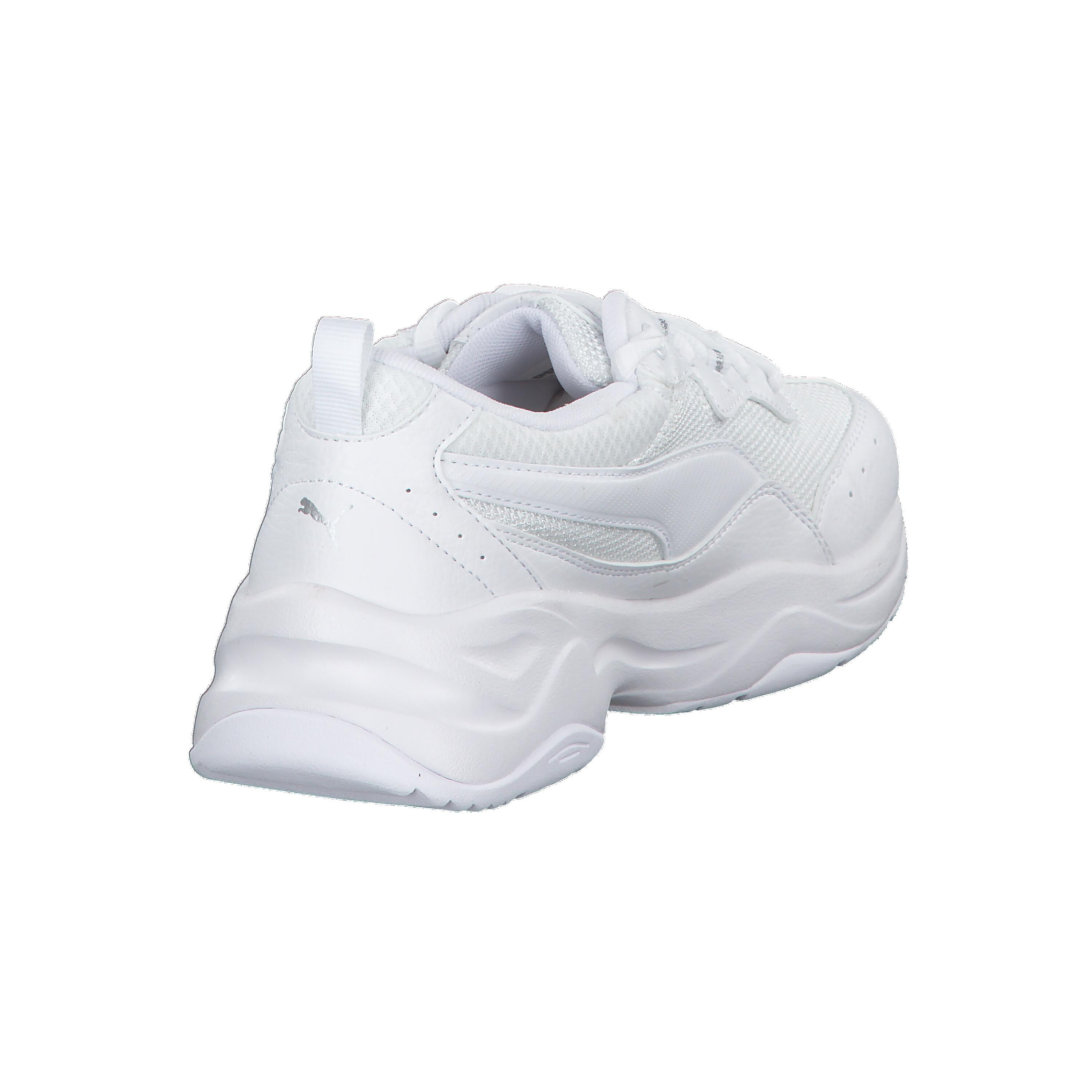 Cilia Sneaker Damen PUMA White Gray Violet Silver 14/15
