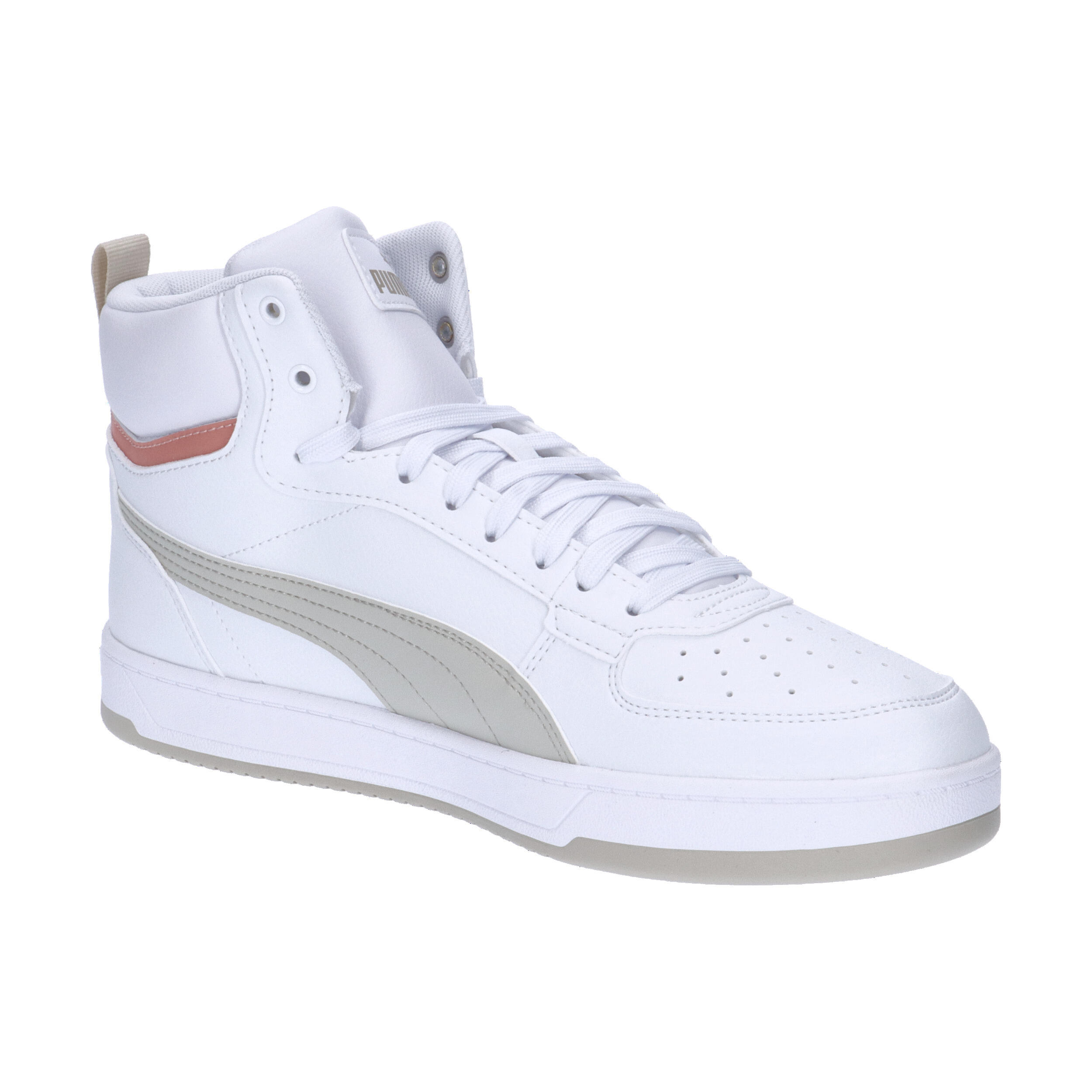 Caven 2.0 Mid Sneakers Erwachsene PUMA White Desert Dust Deeva Peach Beige Pink 8/15