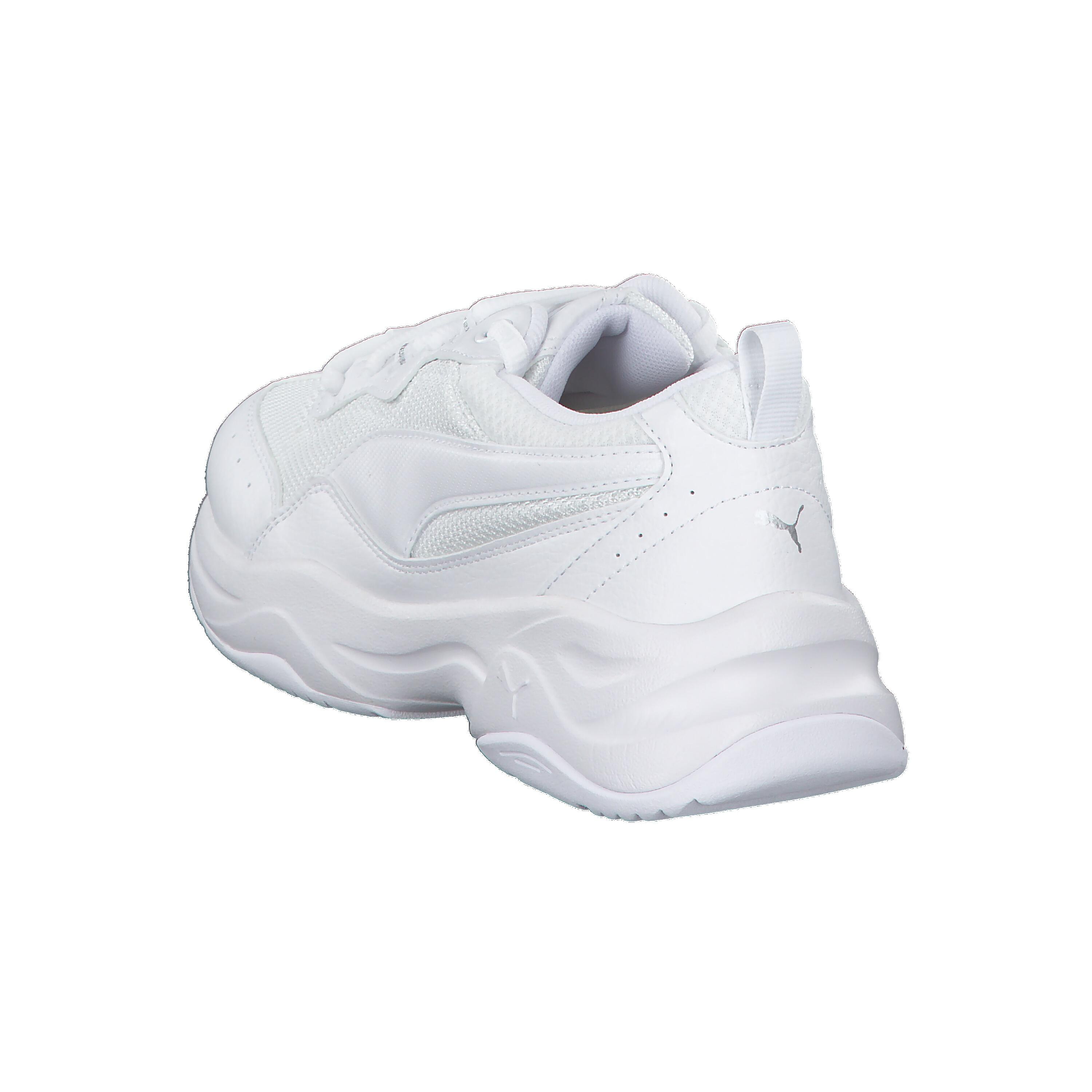 Cilia Sneaker Damen PUMA White Gray Violet Silver 12/15