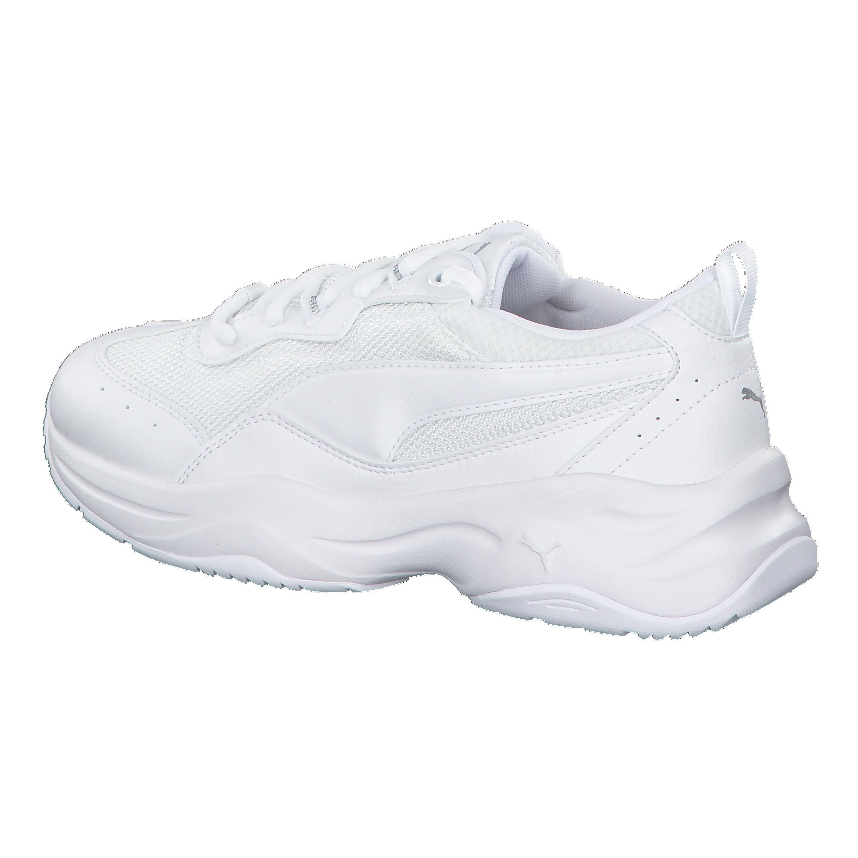 Cilia Sneaker Damen PUMA White Gray Violet Silver 11/15
