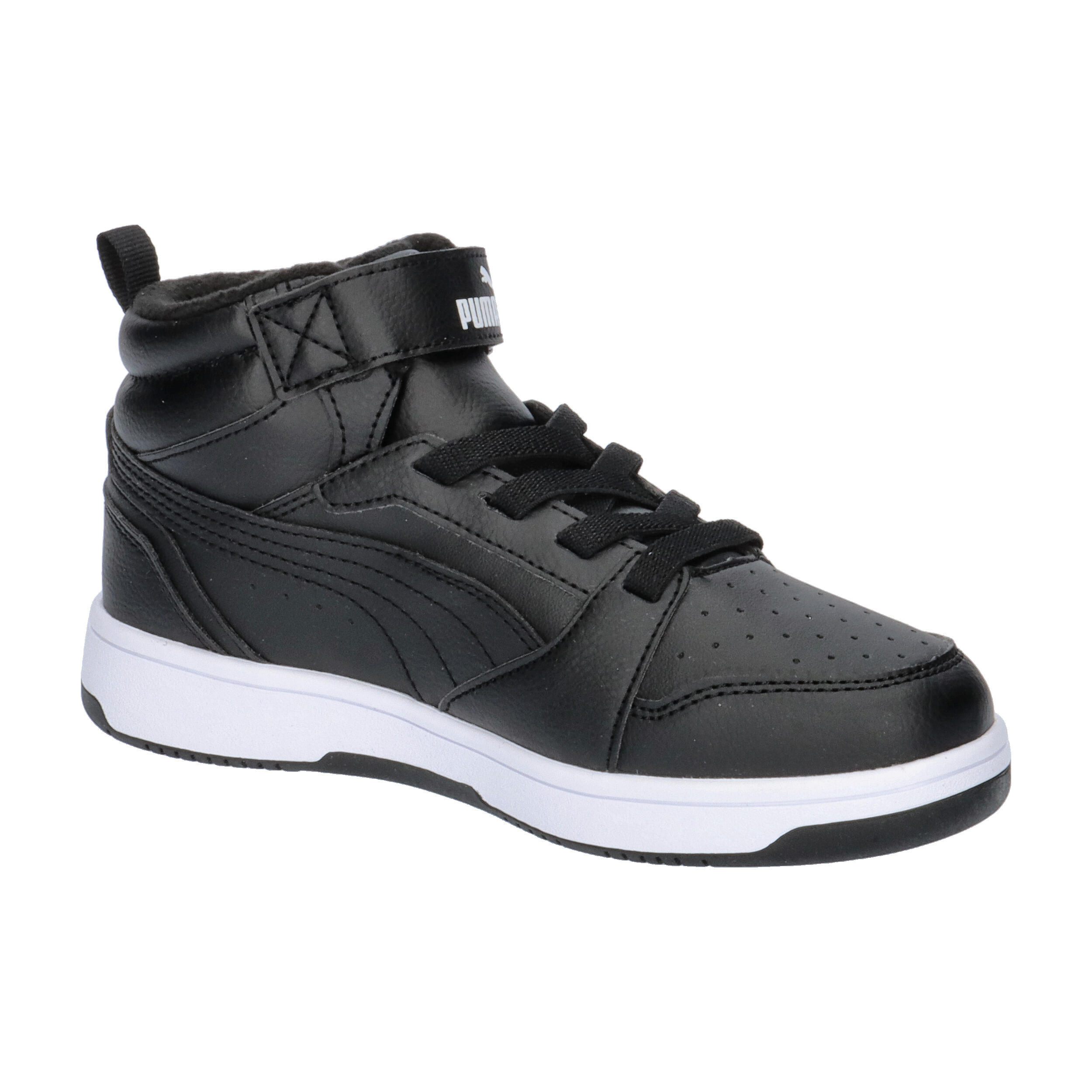 Sneakers Rebound V6 Mid WTR da bambini PUMA Black White 8/15