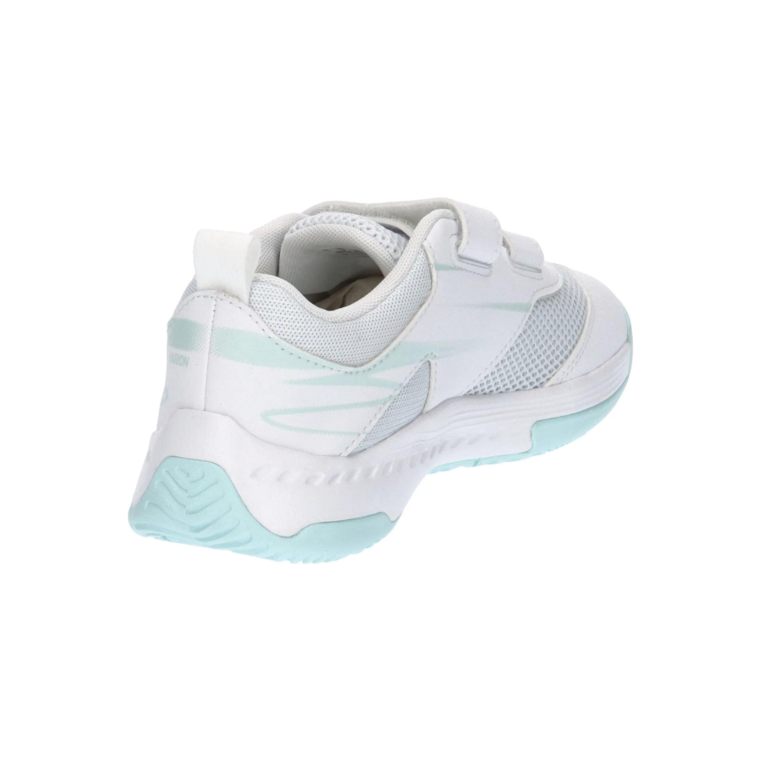 Chaussures de sport en salle Varion II Enfant PUMA White Light Aqua Blue 14/15