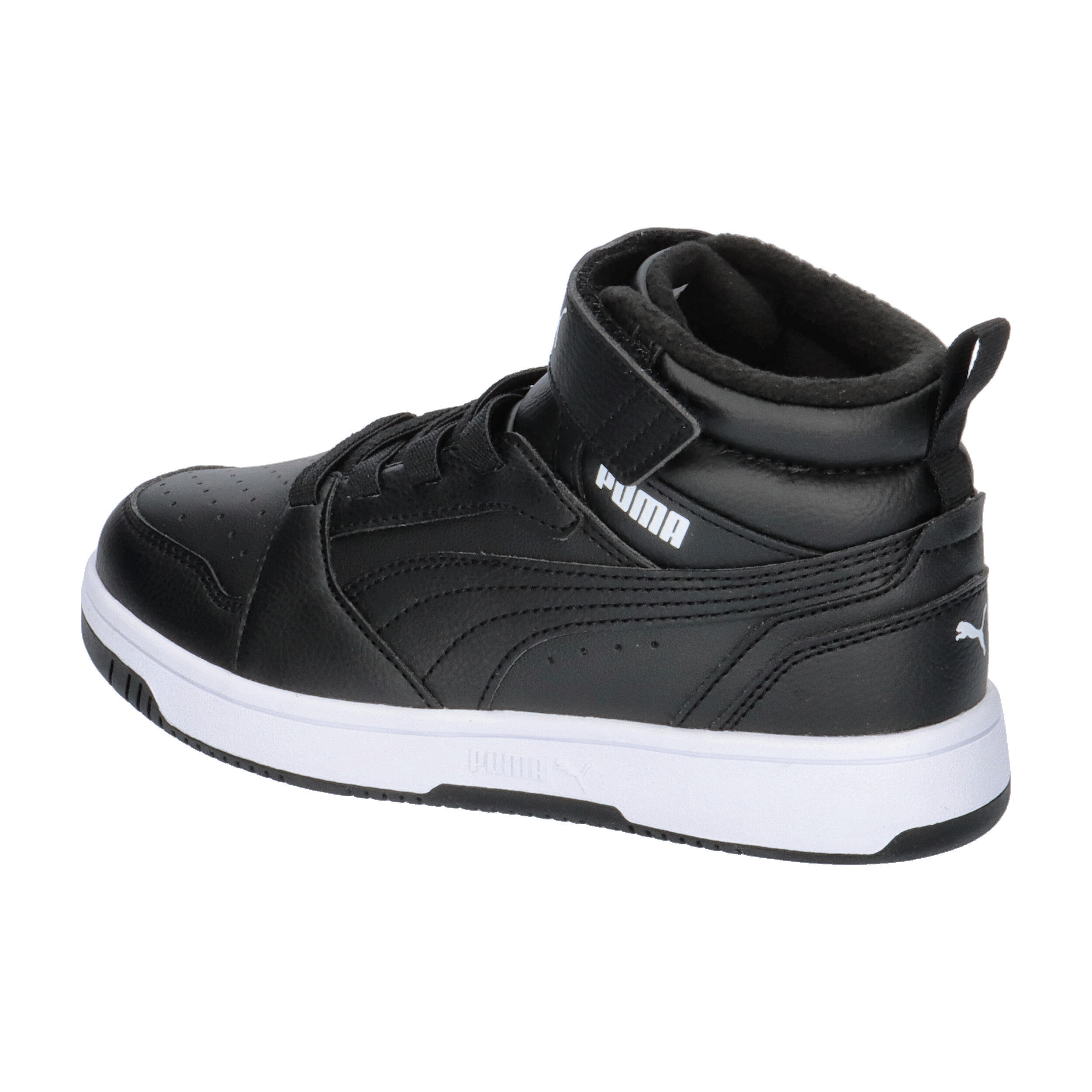 Sneakers Rebound V6 Mid WTR da bambini PUMA Black White 11/15