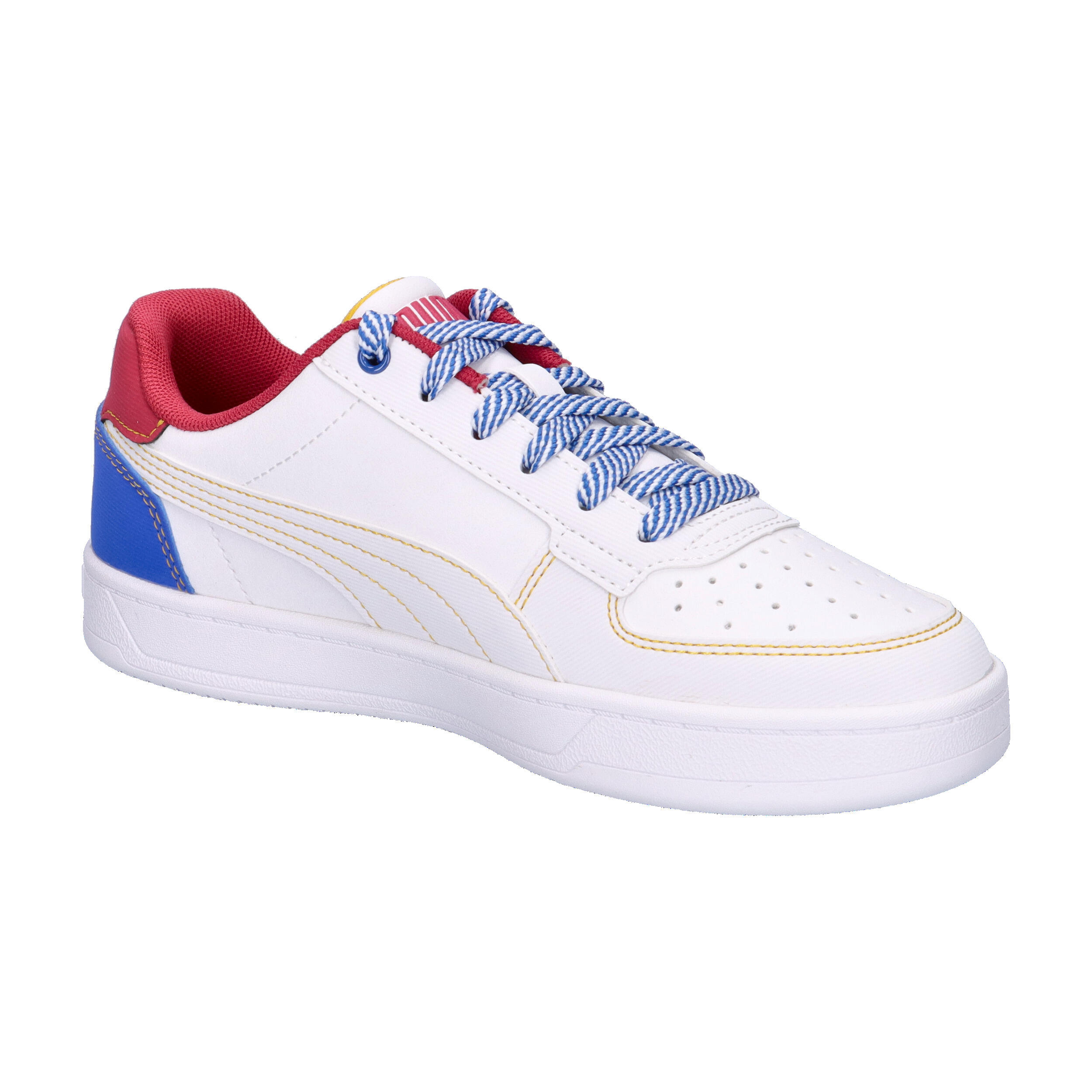 Caven 2.0 Starblitz Sneakers Jugendliche PUMA White Vivid Blue Port Red 8/15