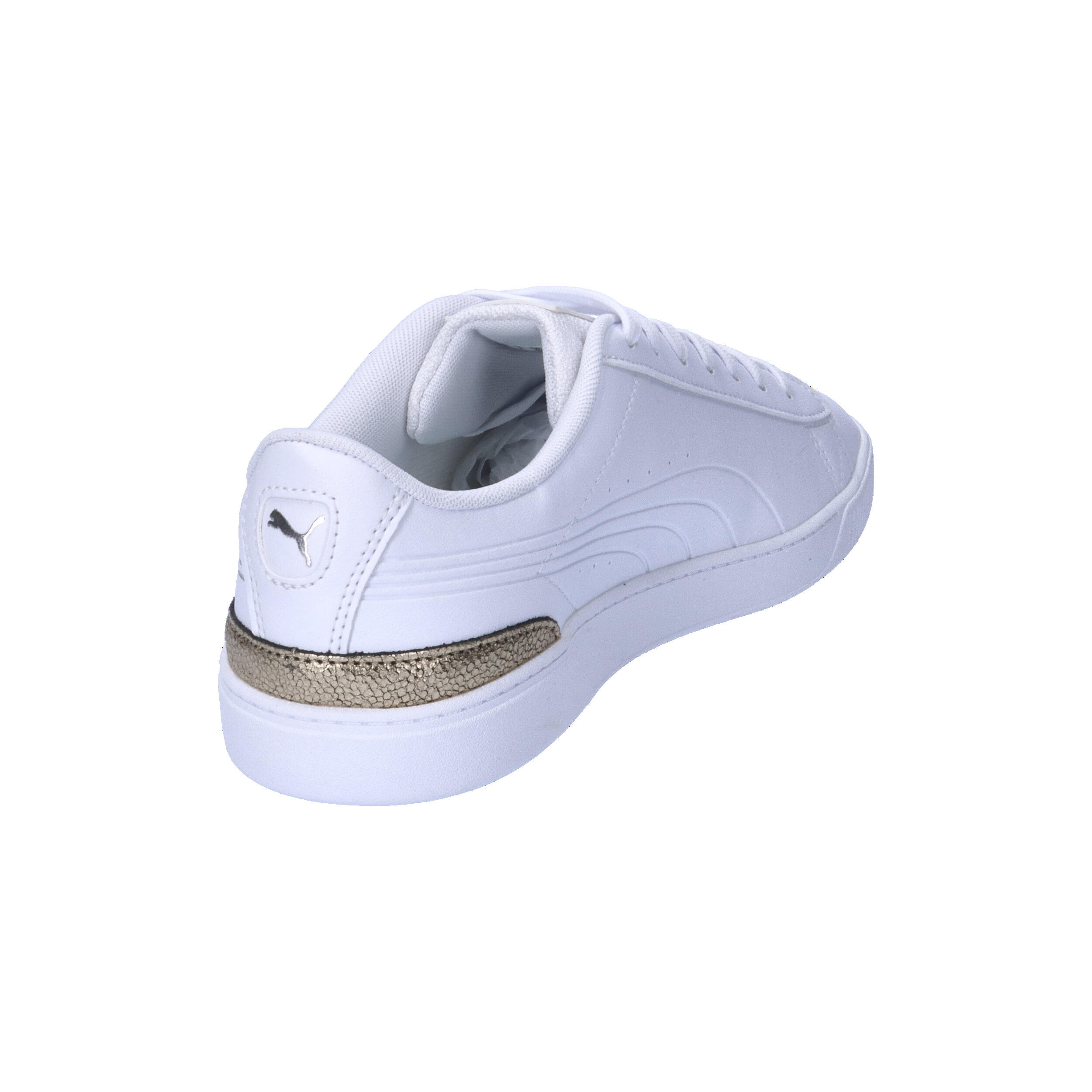 Sneakersy Vikky v3 Metallic Shine PUMA White Gold Silver Metallic 14/15