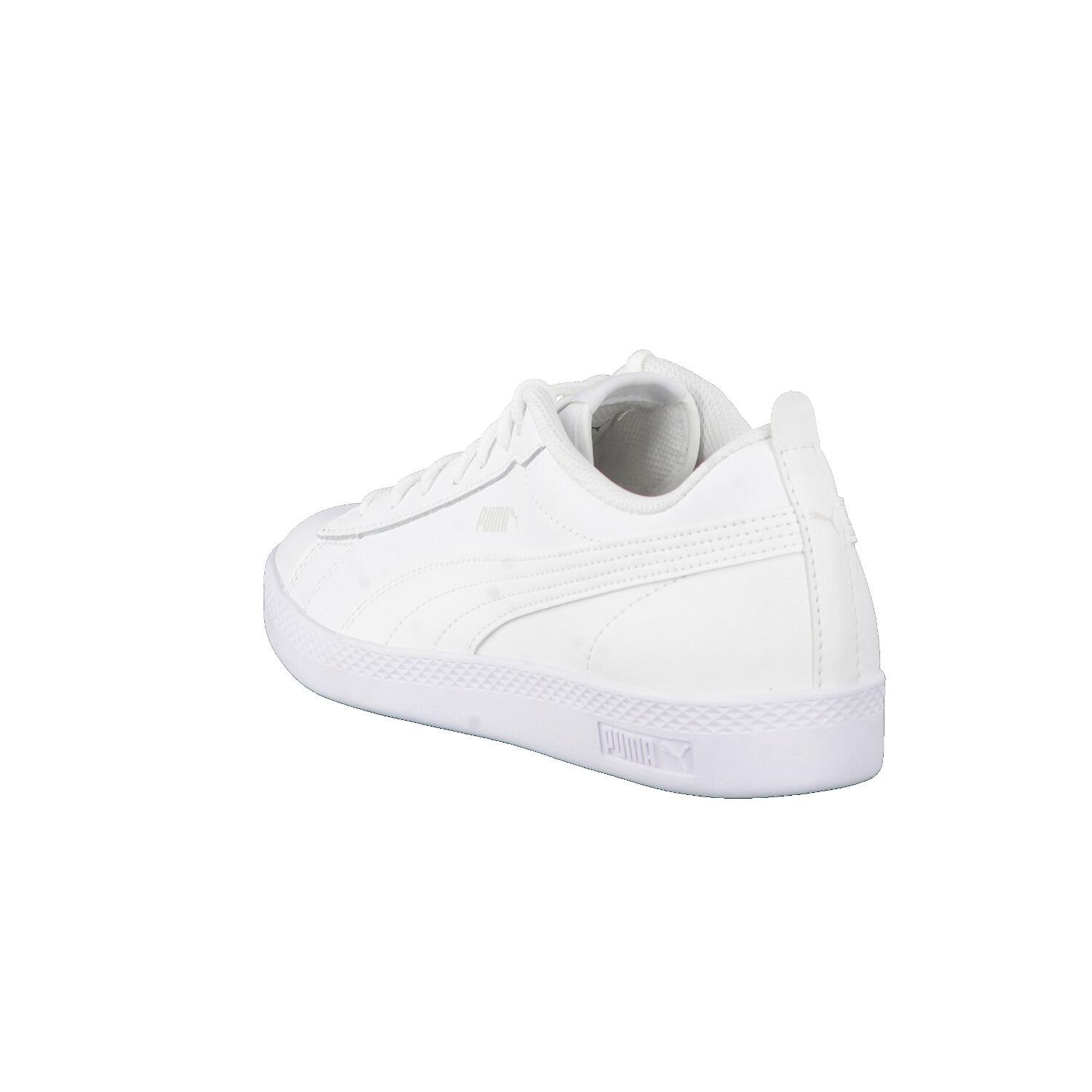 Zapatillas Mujer PUMA Smash v2 Leather Blanco 12/15