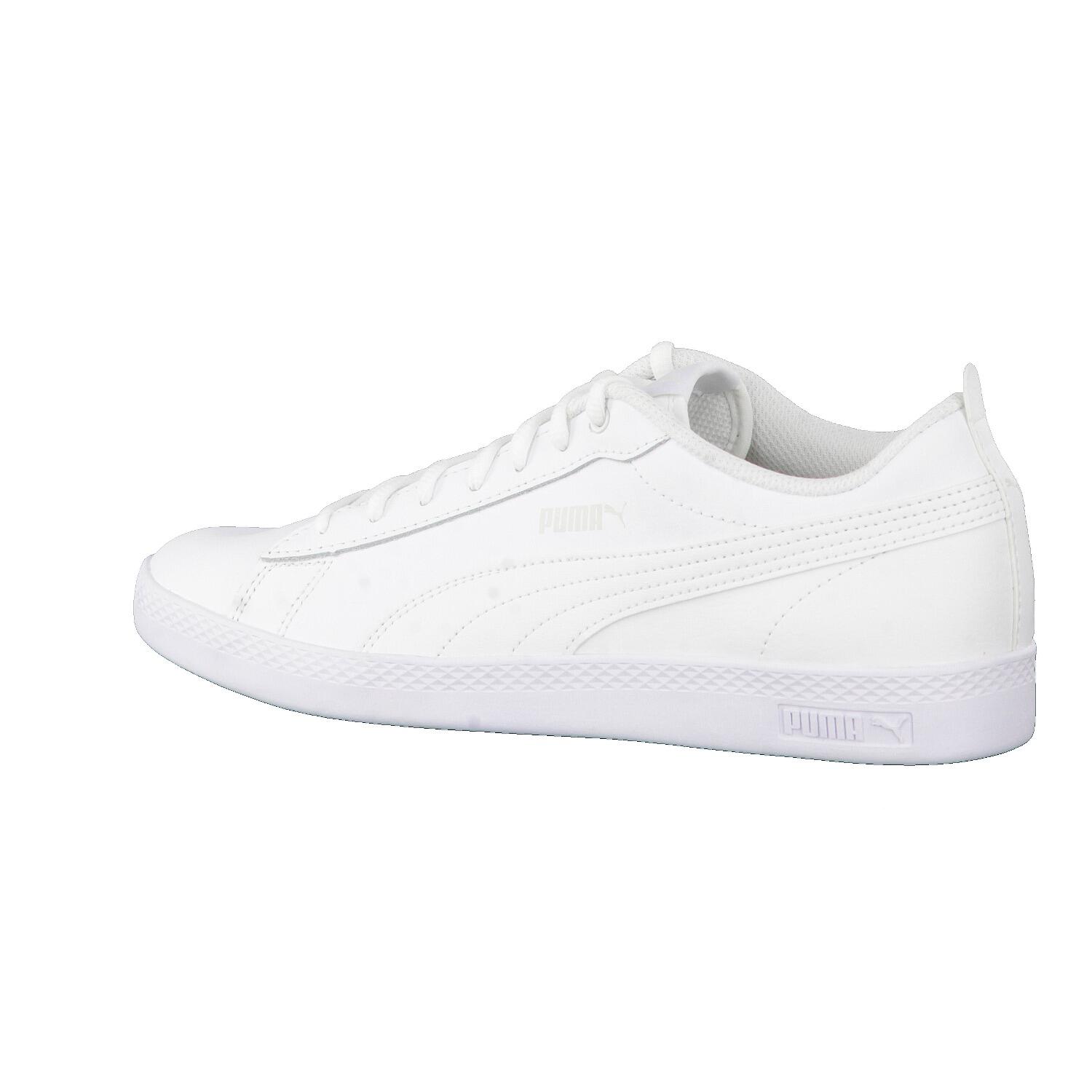 Zapatillas Mujer PUMA Smash v2 Leather Blanco 11/15