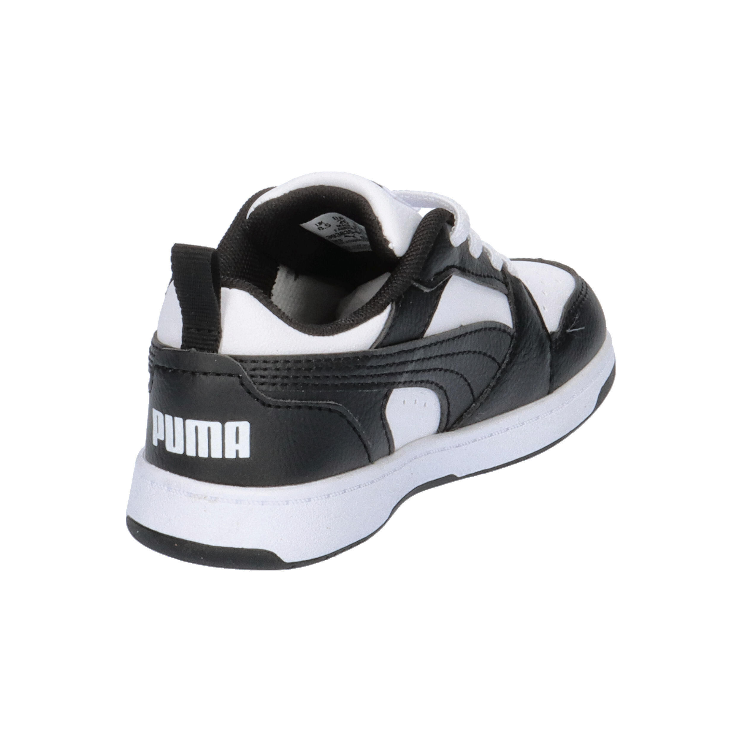 Rebound V6 Lo Sneakers Klein Kinder PUMA White Black 14/15