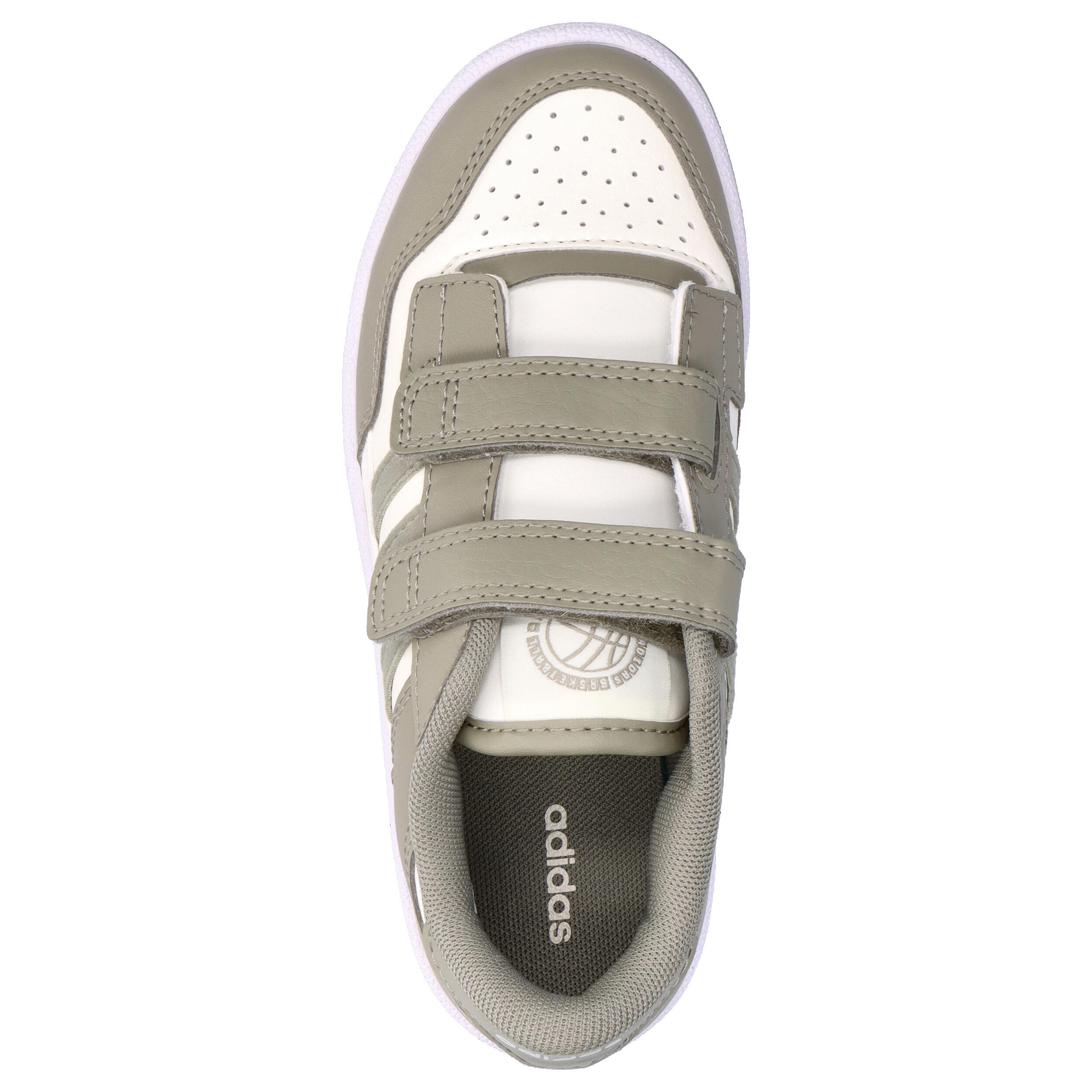 Adidas Rapid Court CF C, Sneaker Bambini - Grigio 5/15