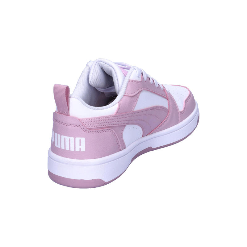 Încălțăminte mers bărbați design sportiv Rebound V6 Low, negru PUMA