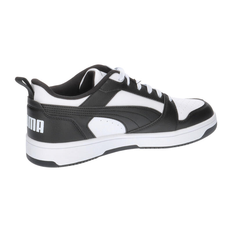 Încălțăminte mers bărbați design sportiv Rebound V6 Low, negru PUMA