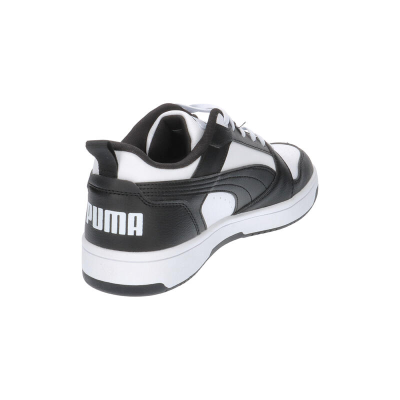 Încălțăminte mers bărbați design sportiv Rebound V6 Low, negru PUMA