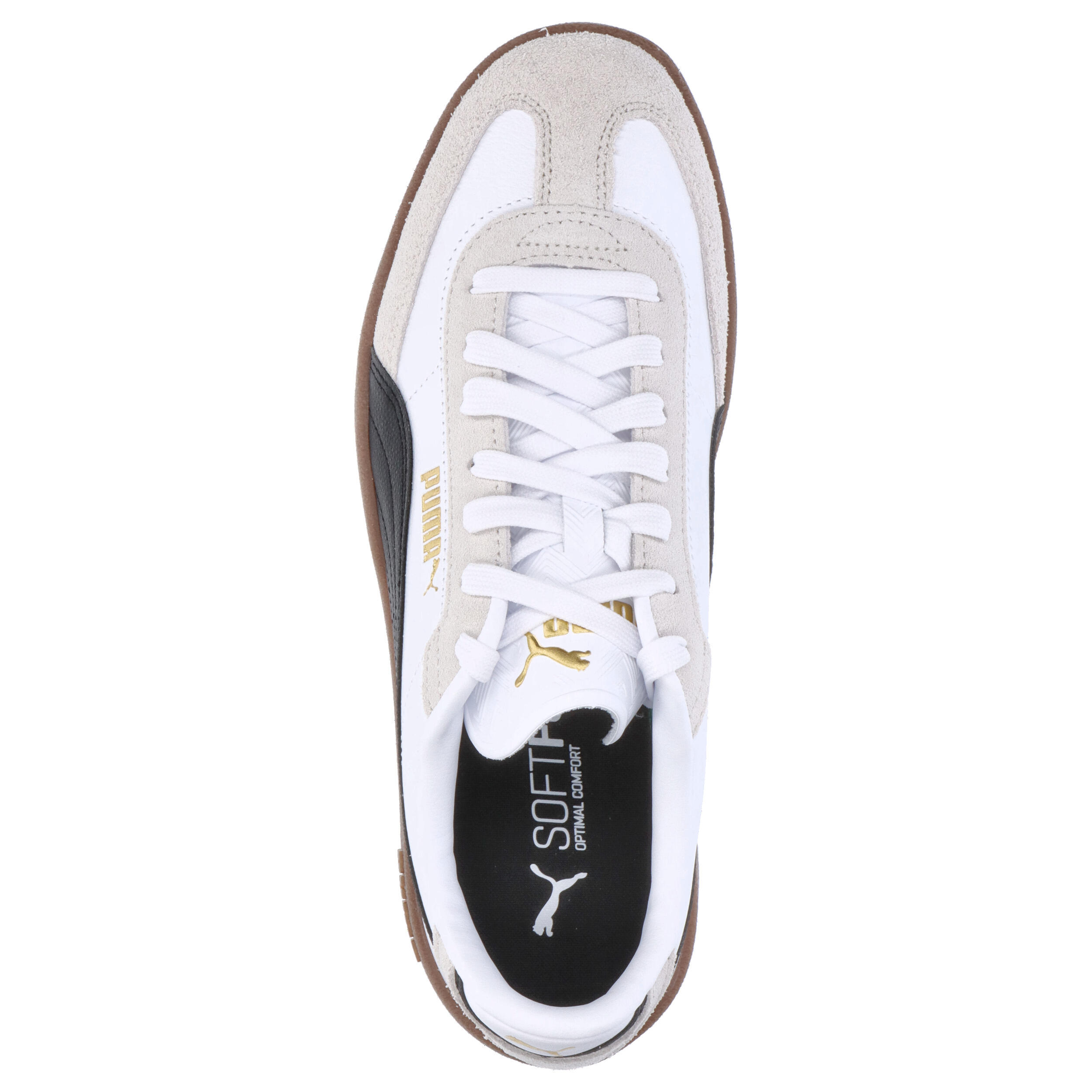 Puma Club II Era Unisex Sneaker Sportschuh 397447 07 white-black 5/15