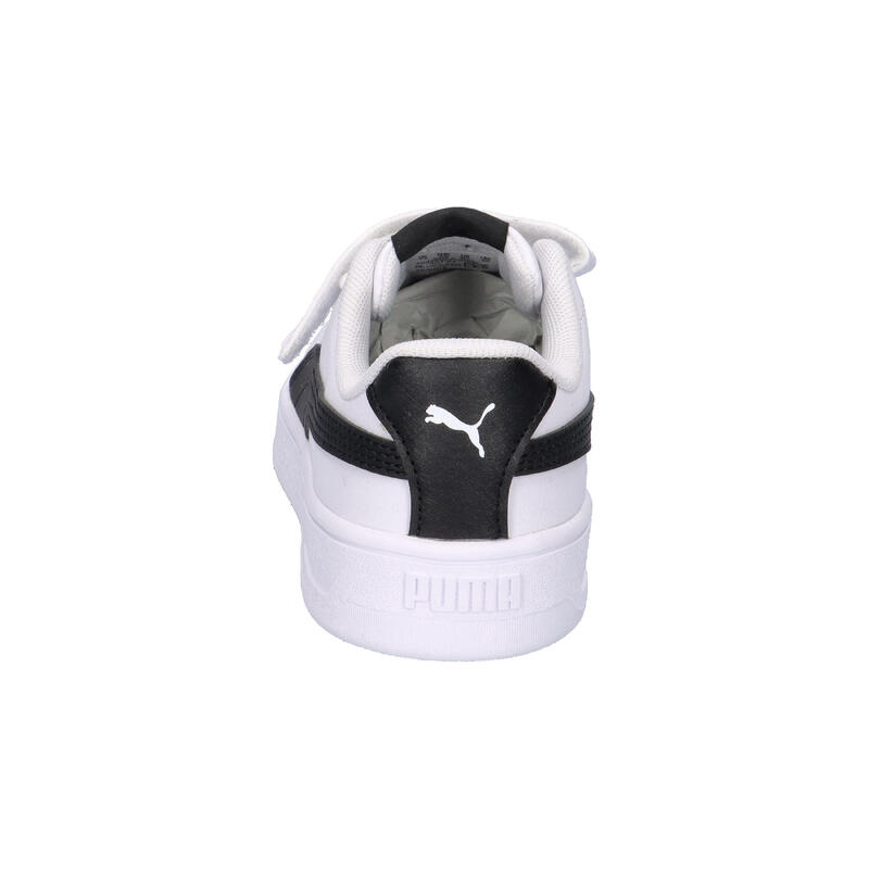 Încălțăminte copii talpă cauciuc, Court Classic Clean, alb PUMA
