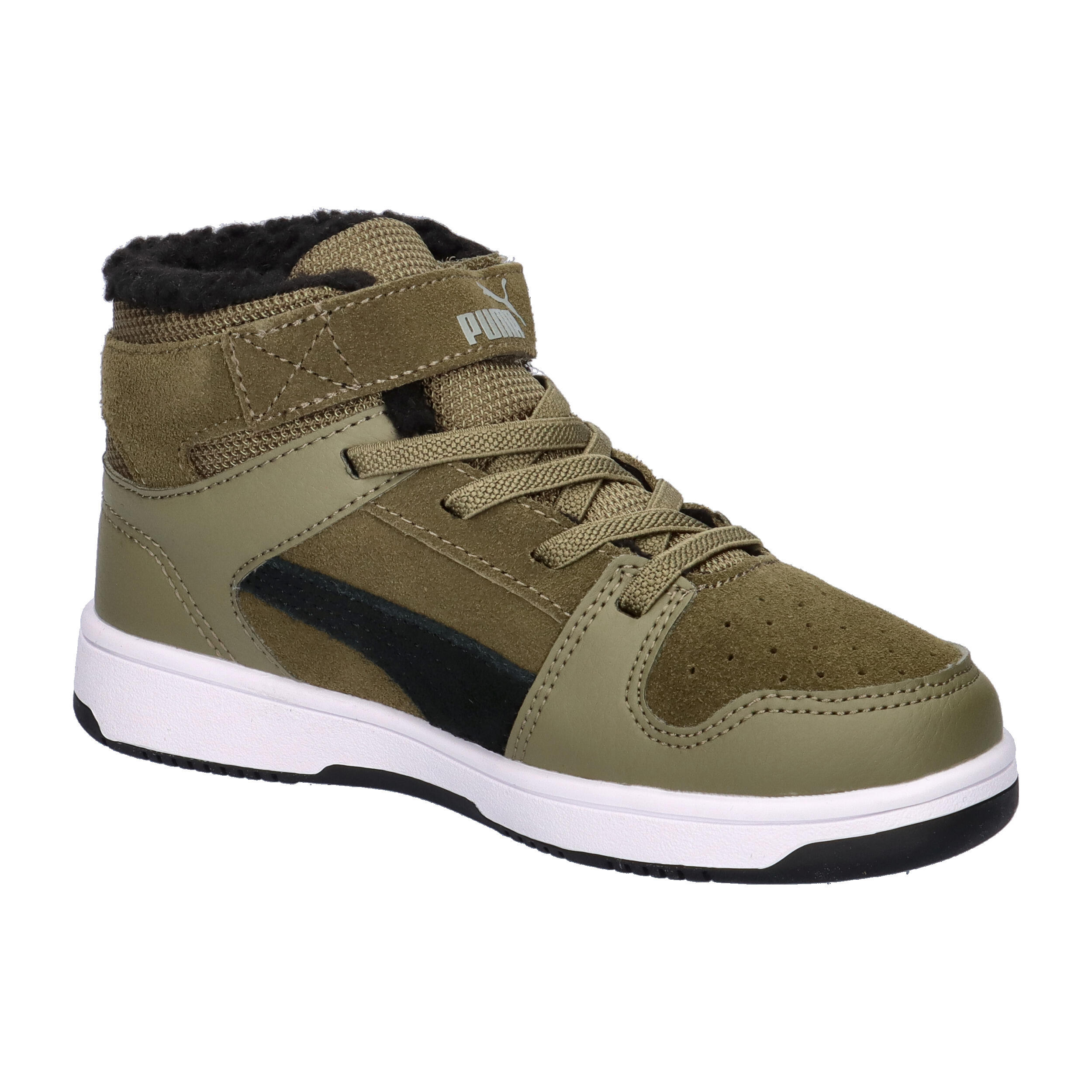 Puma Kinder Sneaker Rebound Layup Fur SD V PS 370498 8/15