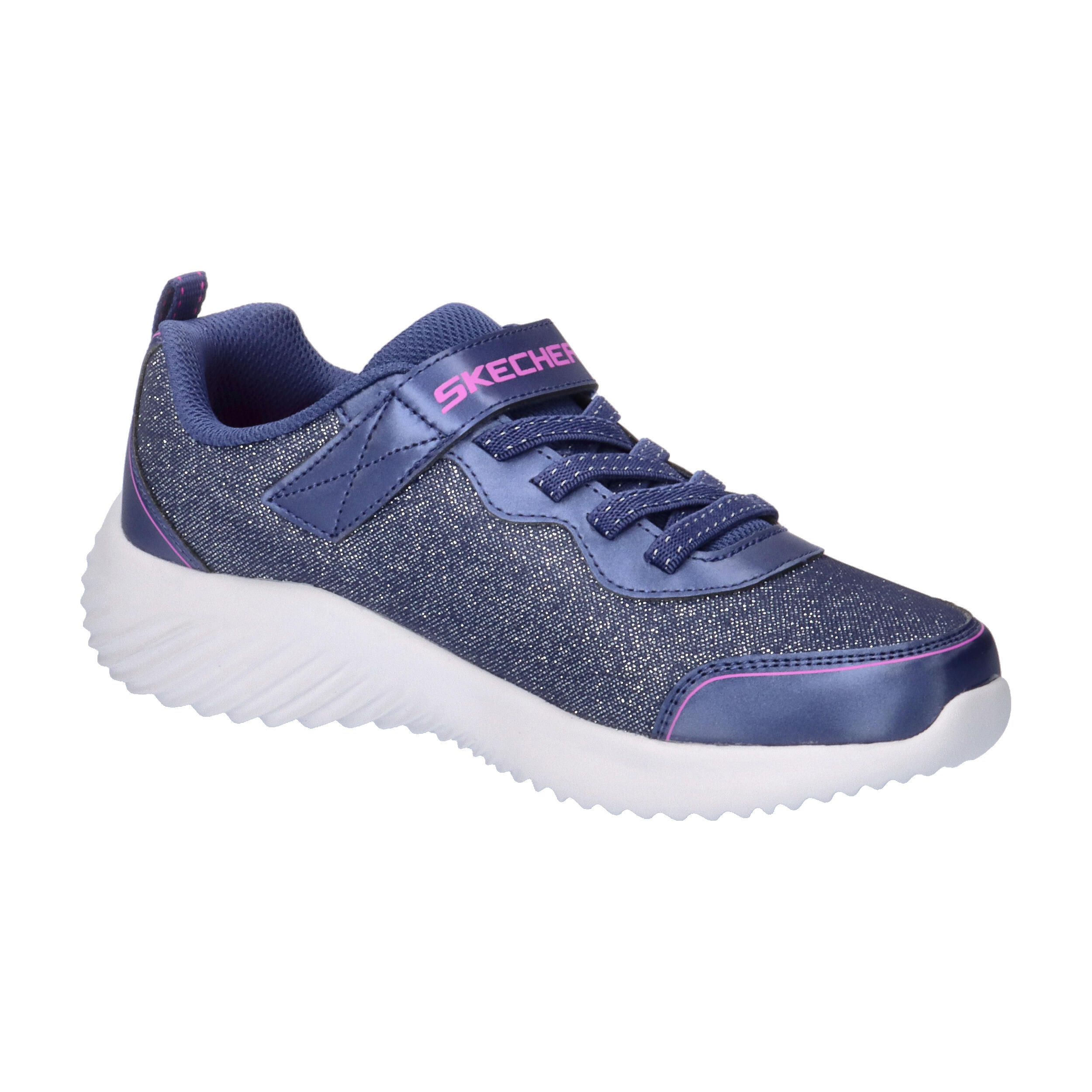 Baskets Skechers Modèle Bounder Girly Groove Couleur Bleu 8/15